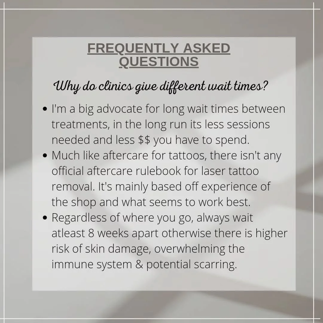 DM for bookings, or if you have any other questions or inquiries. Thanks! 
.
.
.
.
.
.
.
.
.
.#tattoo #tattooremoval #laserremoval #tattooremovalontario #mississaugatattoos