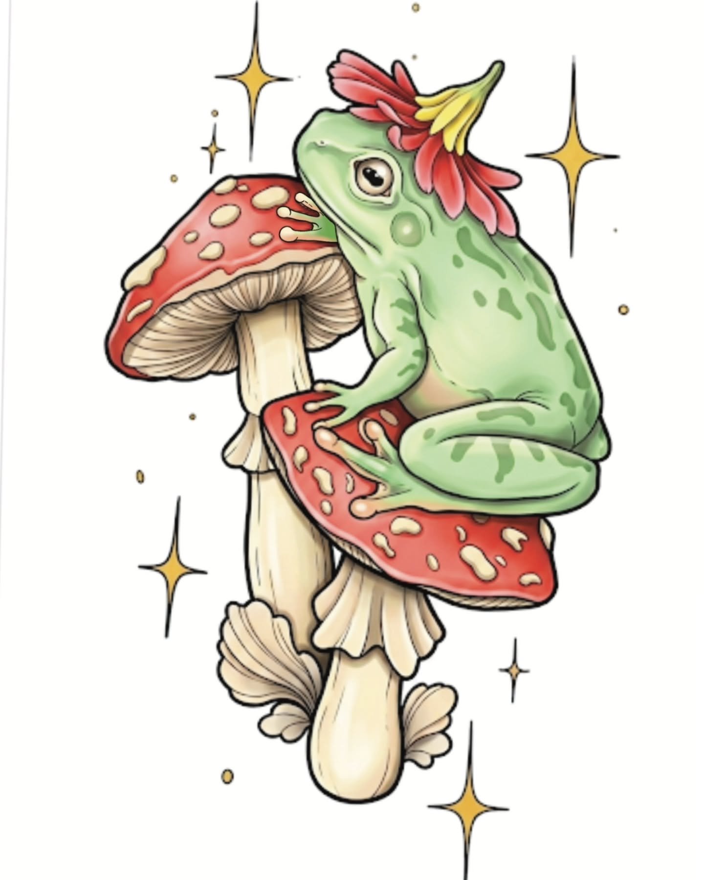 Frog flash available let me know if you are interested all Flashes are priced for arms and legs only. Any change in placement will change the final total. 100 plus tax for 4inches
#lunainkmississauga #mississaugatattooartists #cutetattoo #mississauga