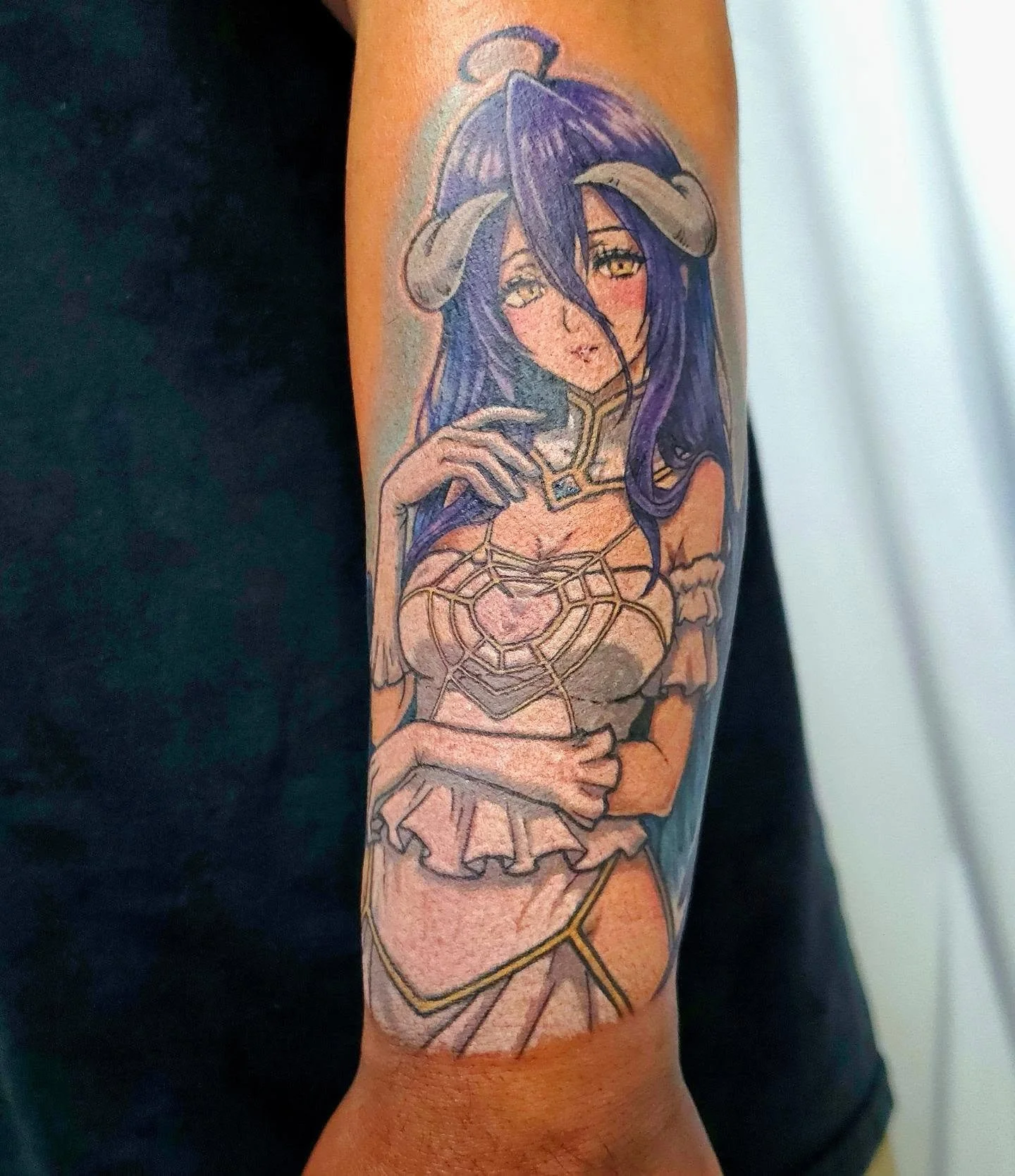 Albedo anime tattoo from Overlord

Fill out the Form in my bio to book!
Booking for: AUGUST &amp; SEPTEMBER 
Don't forget to tag me in your pictures so that I can share! Profile needs to be public for me to see!

Luna Ink Studio Mississauga
Walk-in b