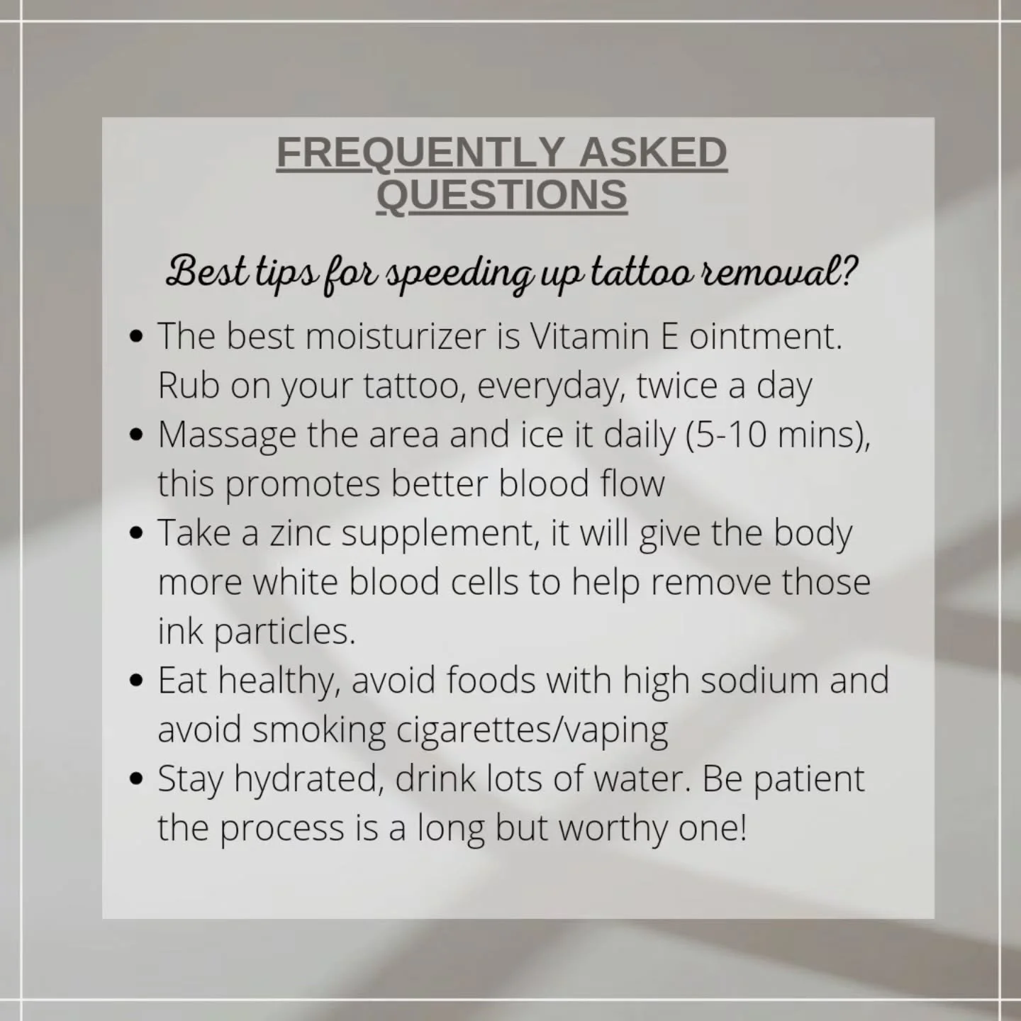 DM for bookings, or if you have any other questions or inquiries. Thanks! 
.
.
.
.
.
.
.
.
.
.#tattoo #tattooremoval #laserremoval #tattooremovalontario #mississaugatattoos