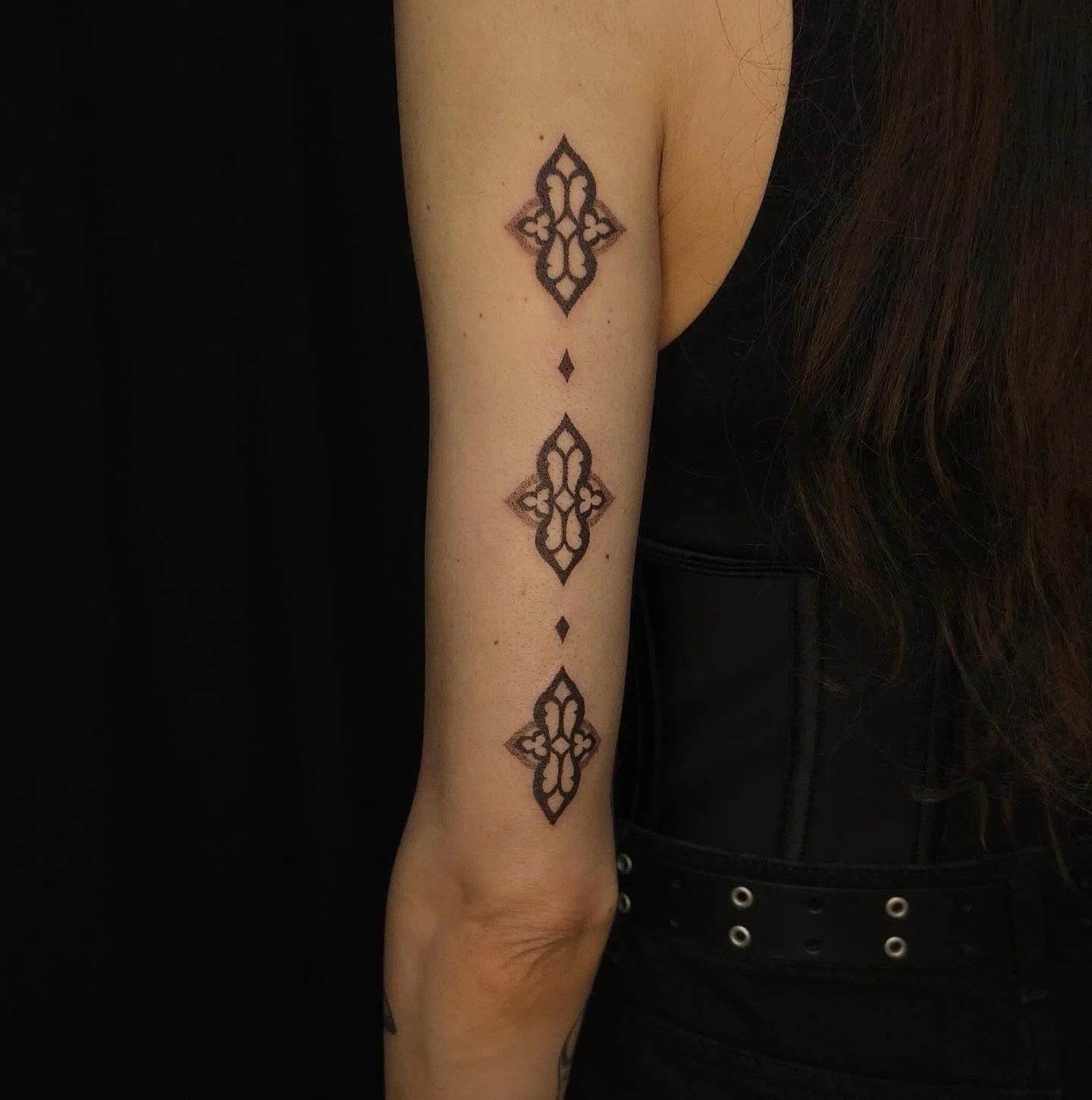 Ornamental arm piece designed by my client @anicatattoos. Always so honored to collaborate on your pieces!

Fill out the Form in my bio to book!
Booking for: AUGUST &amp; SEPTEMBER 
Don't forget to tag me in your pictures so that I can share! Profile