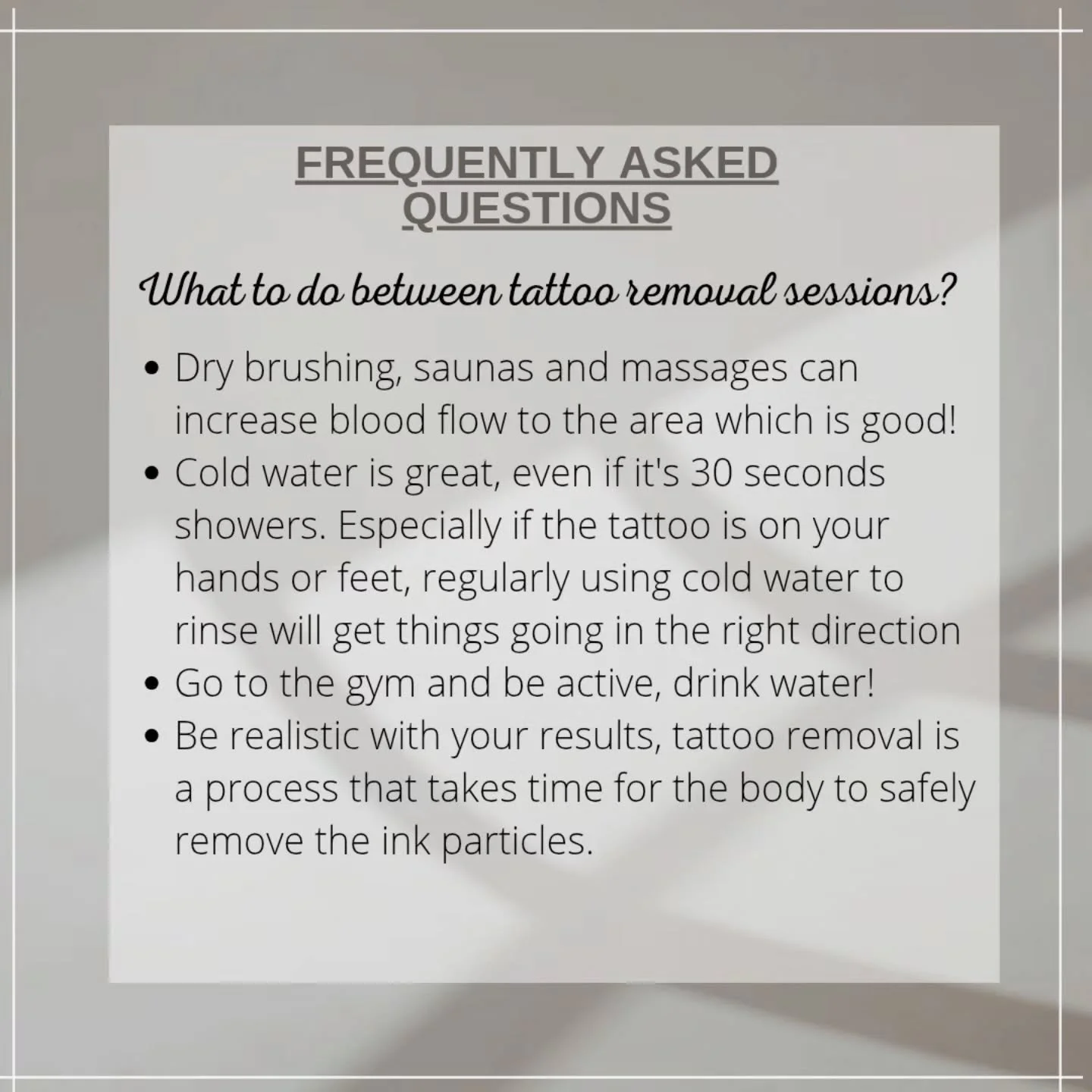 Live your life but tips also can help! DM for bookings, or if you have any other questions or inquiries. Thanks! 
.
.
.
.
.
.
.
.
.
.#tattoo #tattooremoval #laserremoval #tattooremovalontario #mississaugatattoos