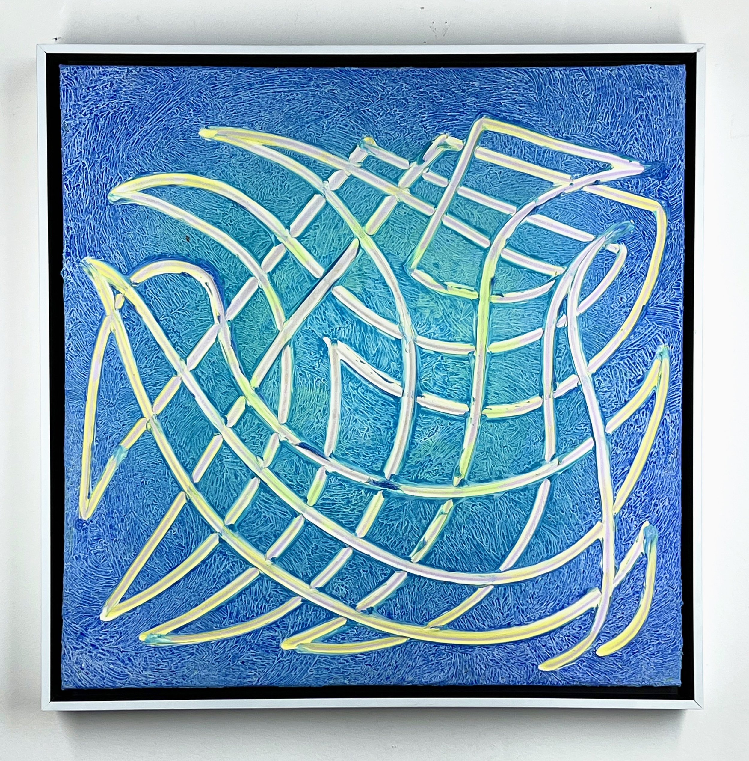   Wave Rider  acrylic on canvas 24” x 24” 