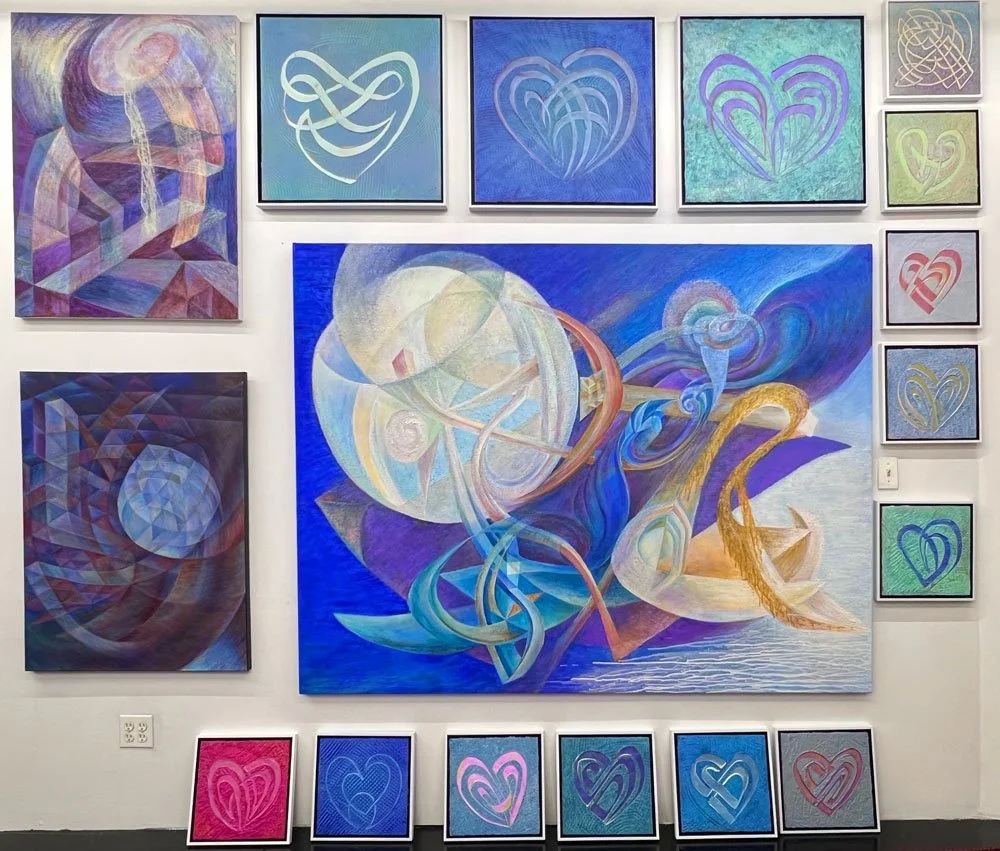  Studio View: November 2025 Harvesting Moonlight with Labyrinths 