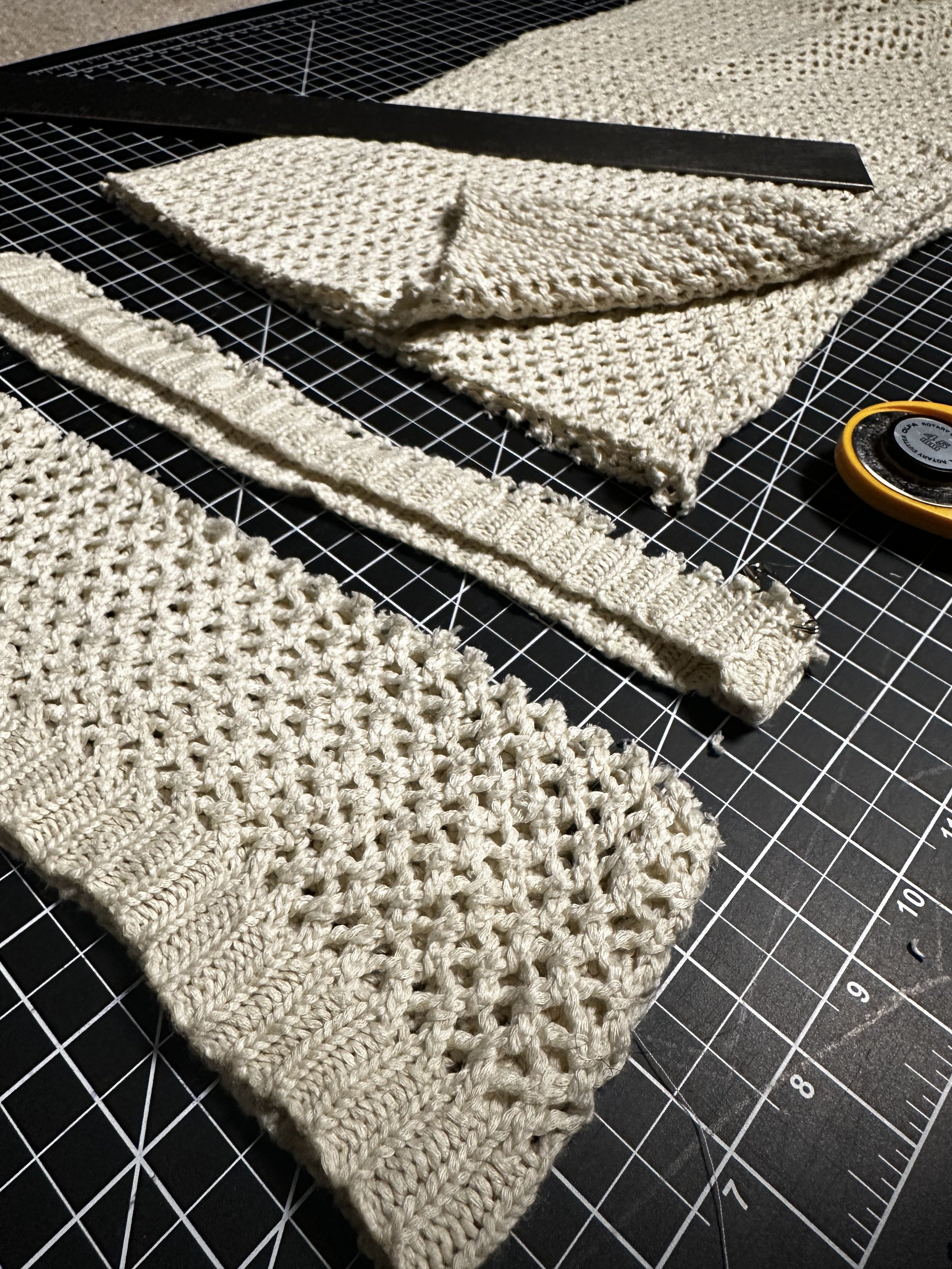 Knit Drawstring Pants Alterations Bottom Hem Maintain Original Design