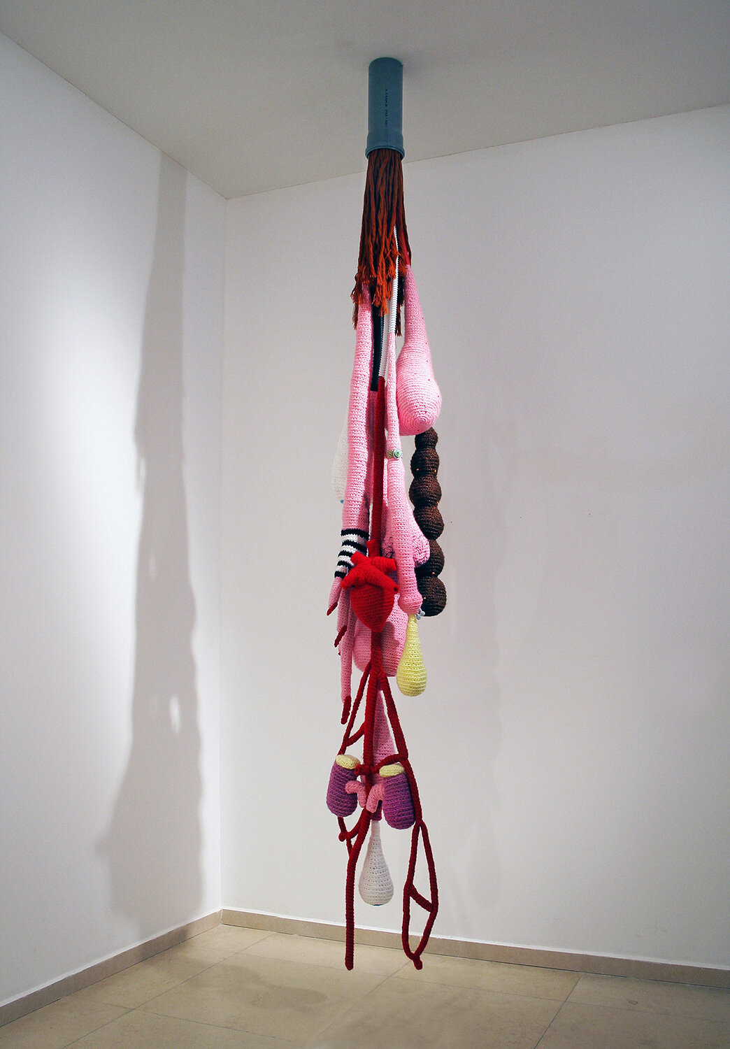 Longing, Knitting, 300x60x60cm , 2009
