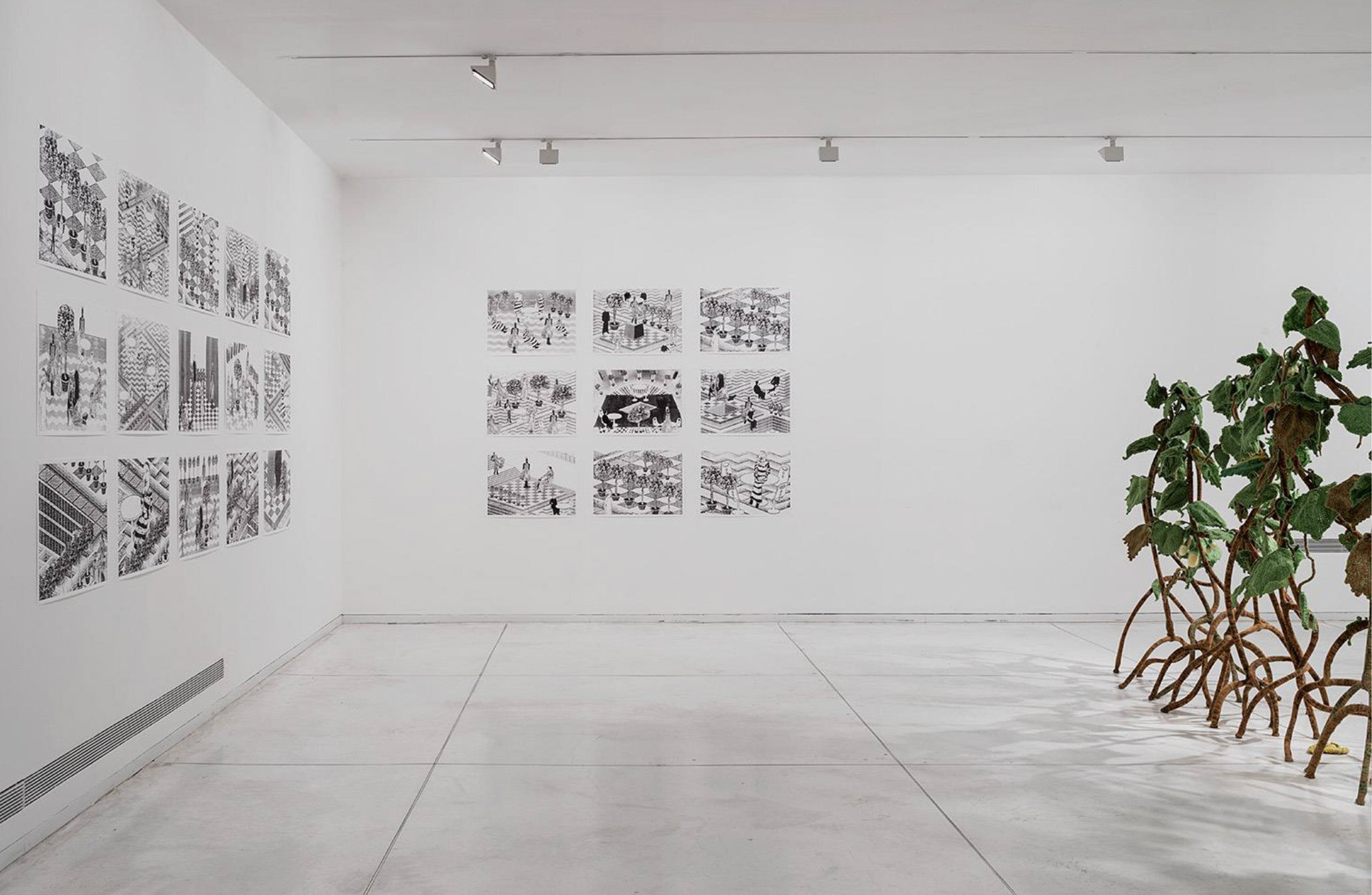  Dov Or-Ner,  Hotel for Crematoriums  (Palace-Pallax) installation view, Tel Aviv Museum 2018 