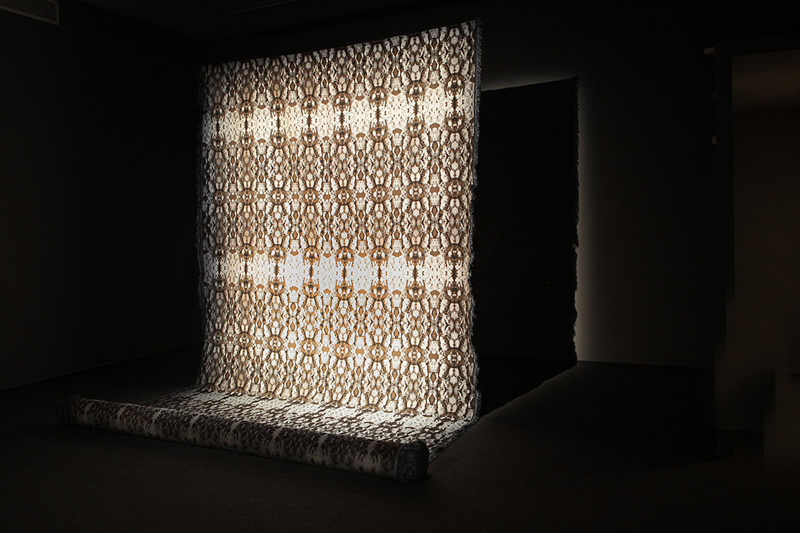   Human Tapestry , Jacquard fabric, 320x290x120cm, 2015 