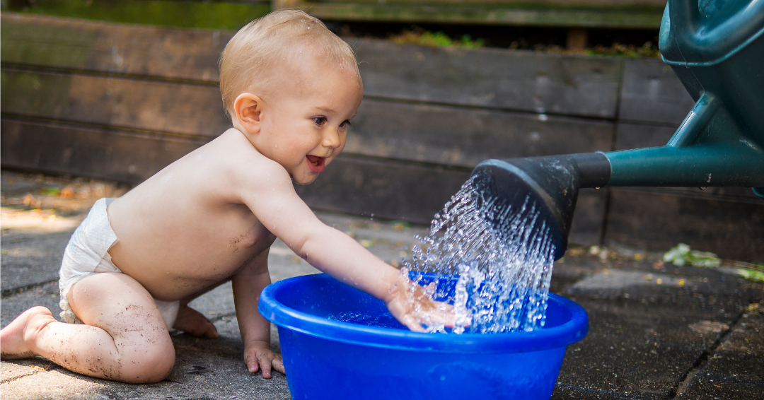 Simple Water Play Ideas for Babies and Toddlers