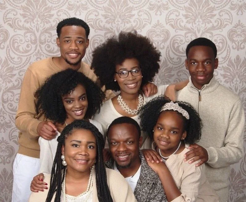 Pastor Roundtree Family Portrait