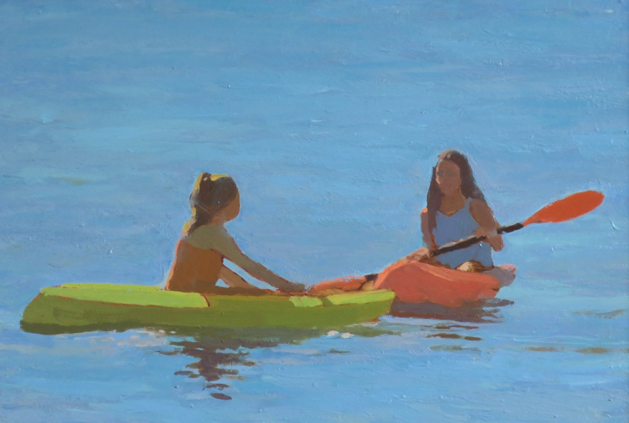 Girls in Kayaks