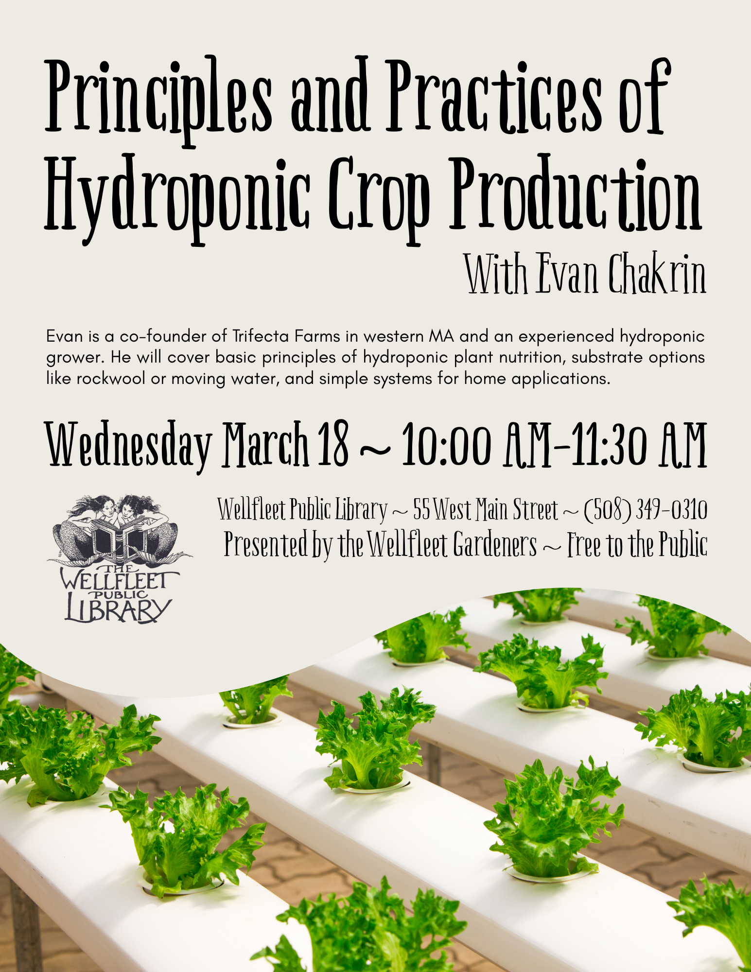 Principles and Practices of Hydroponic Crop Production with Evan Chakrin