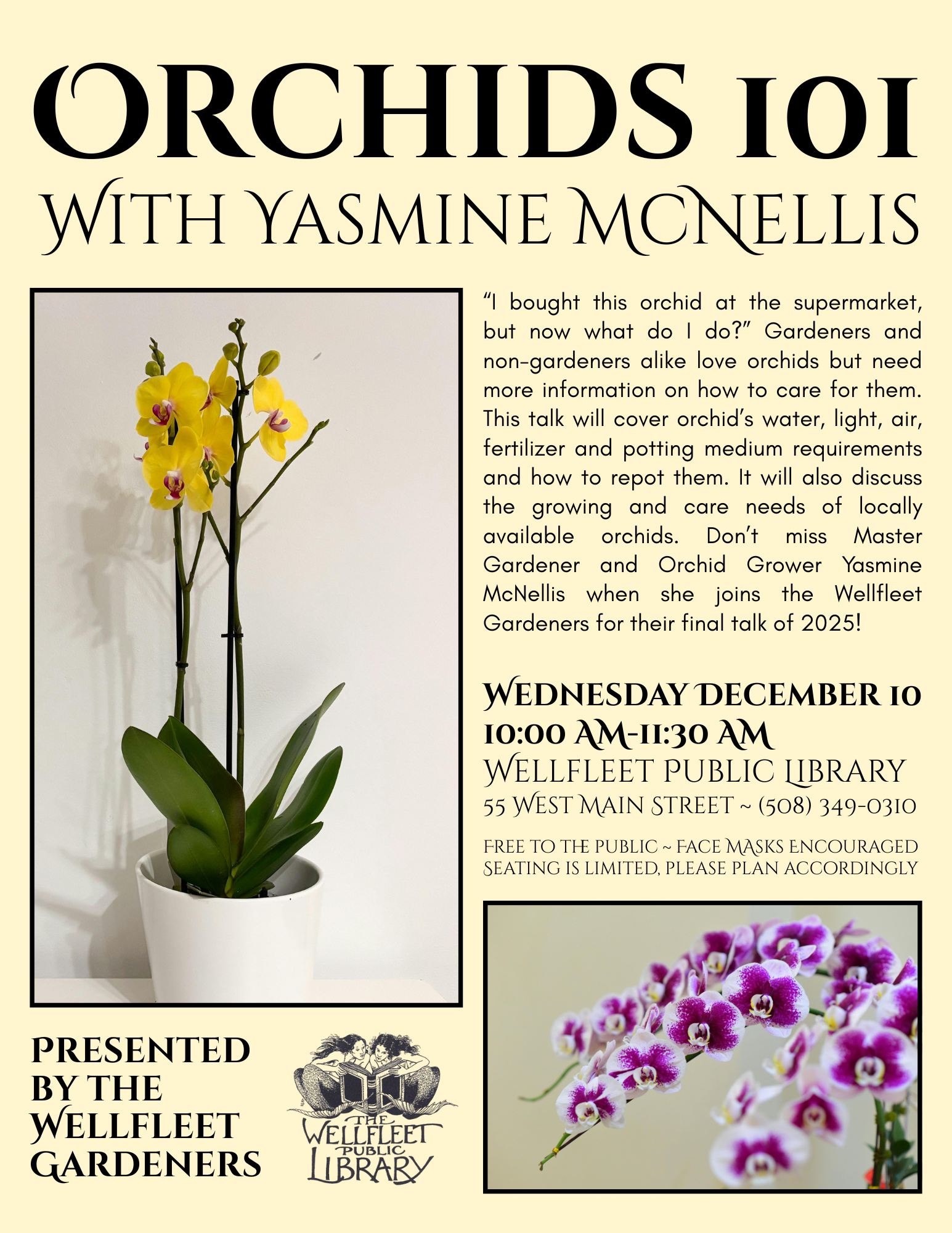 Orchids 101 with Yasmine McNellis