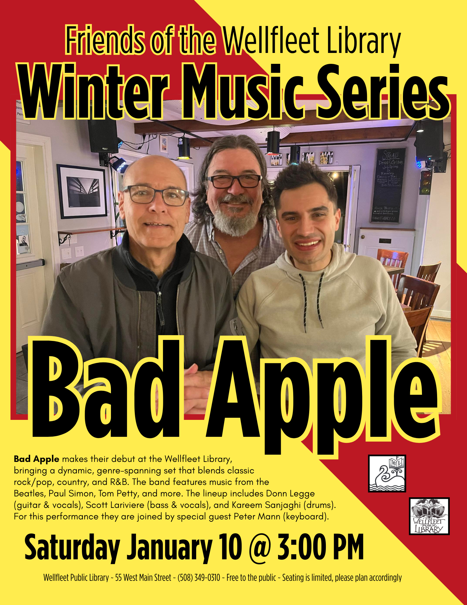In Concert: Kareem Sanjaghi and Bad Apple