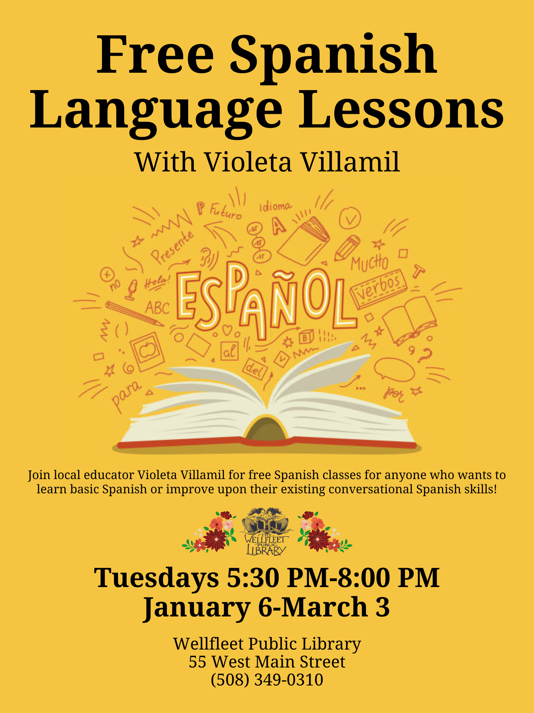 Free Spanish Language Lessons with Violeta Villamil