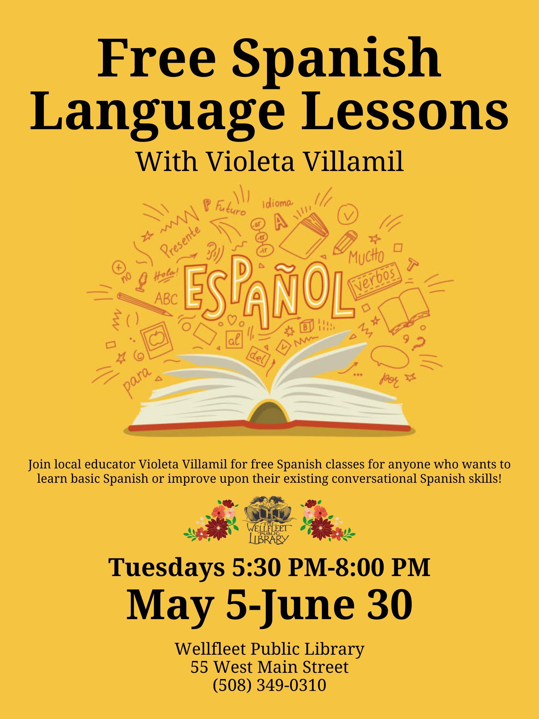 Free Spanish Language Lessons with Violeta Villamil