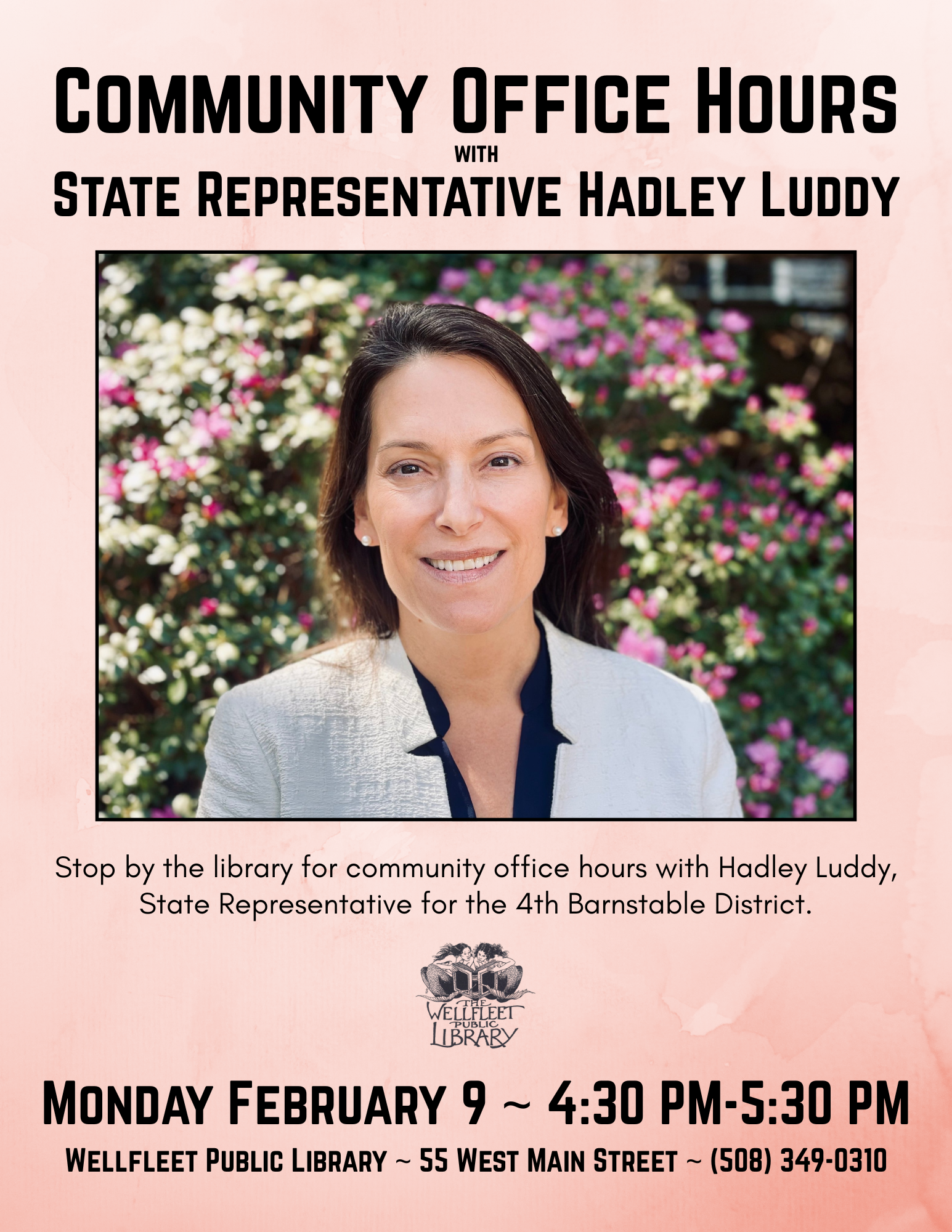 Community Office Hours with State Representative Hadley Luddy