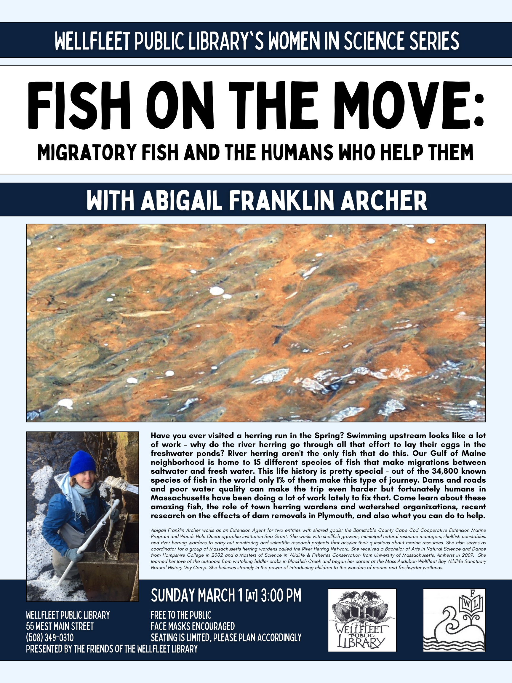 Fish on the Move: Migratory Fish and the Humans Who Help Them with Abigail Franklin Archer