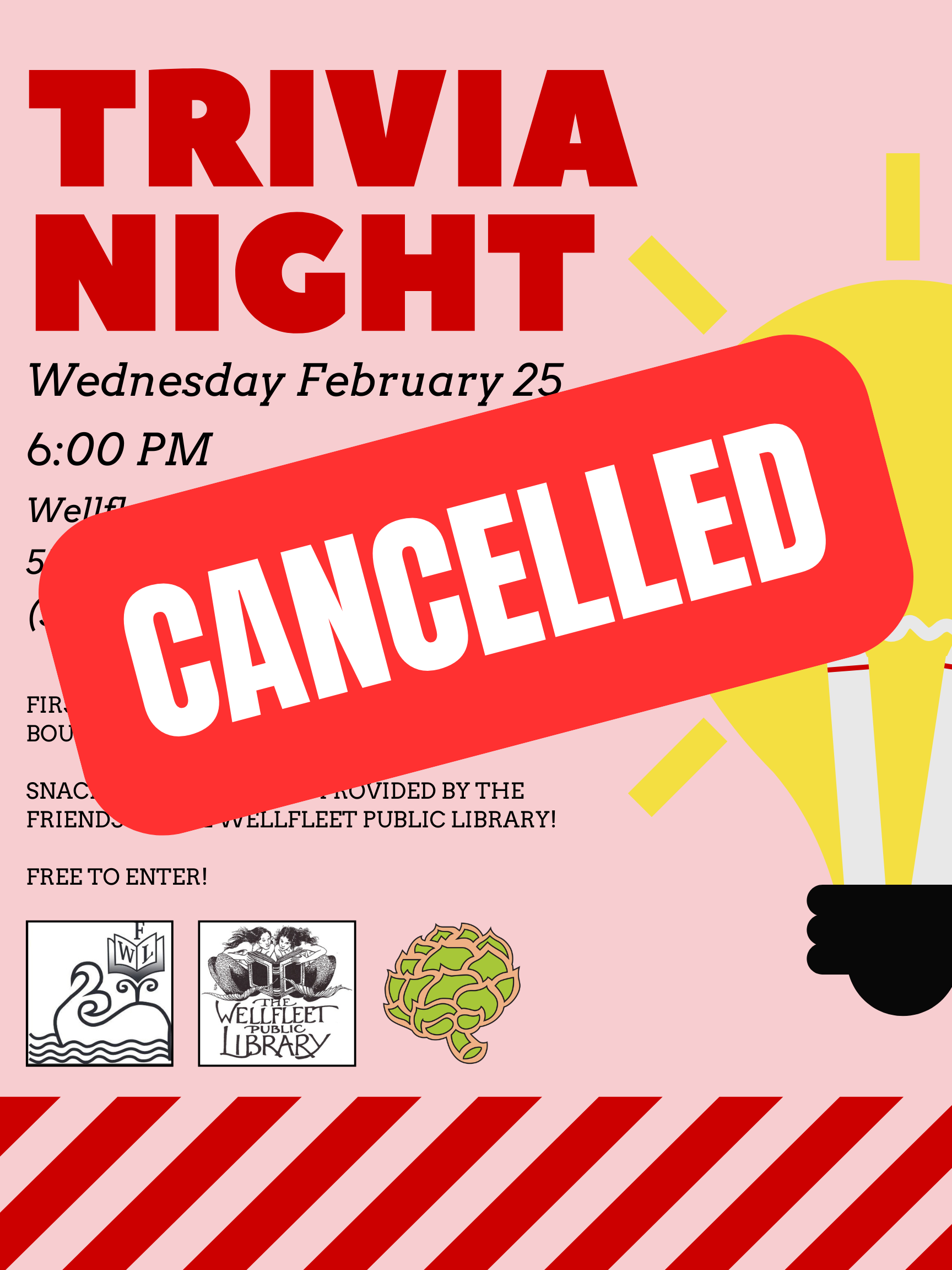 CANCELLED - Trivia Night