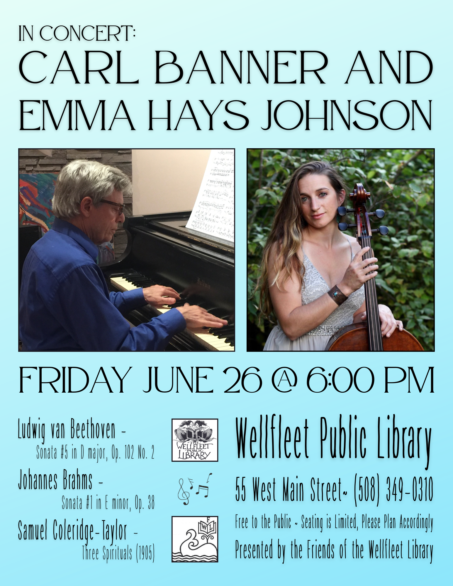 In Concert: Carl Banner and Emma Hays Johnson