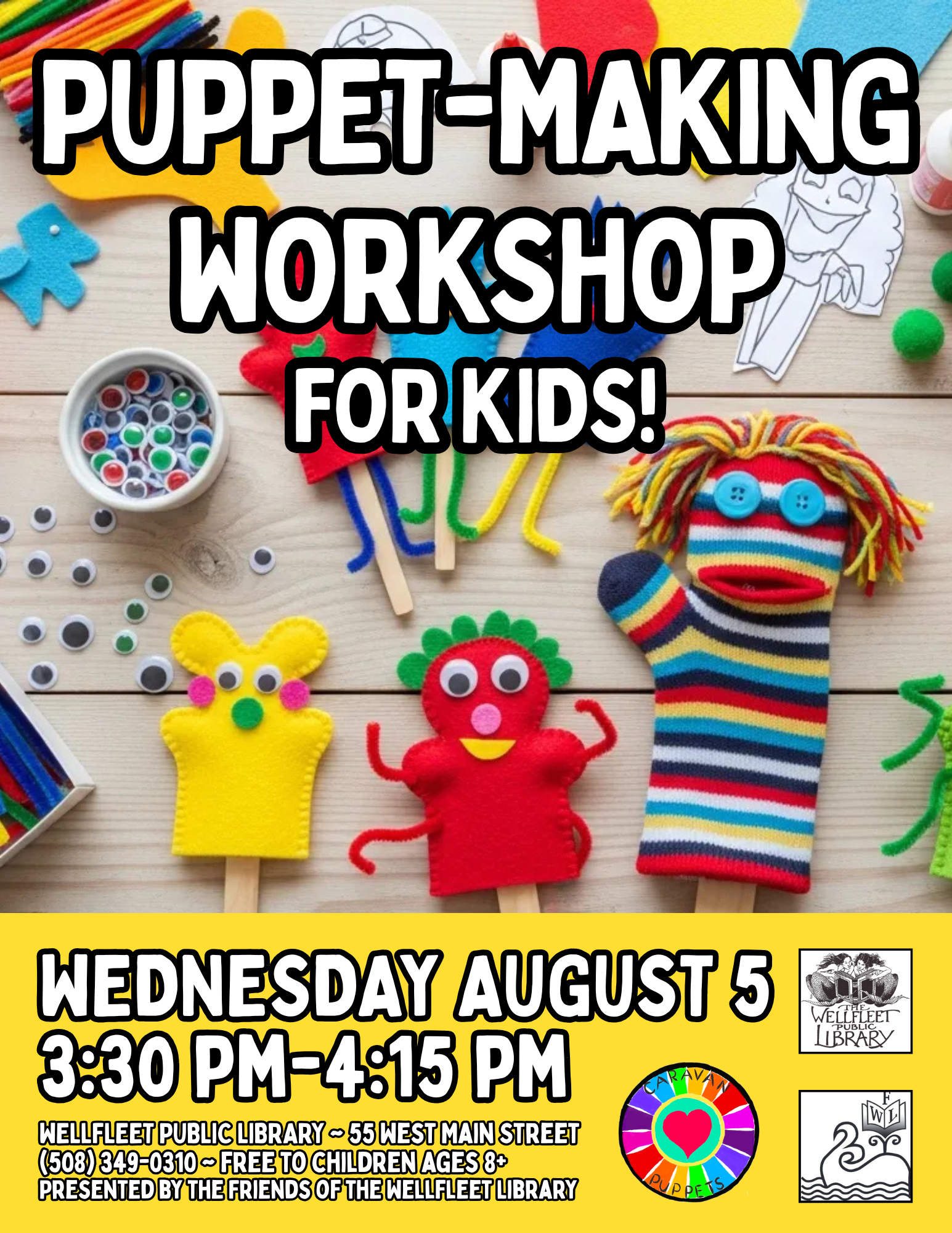 Puppet Making Workshop for Kids