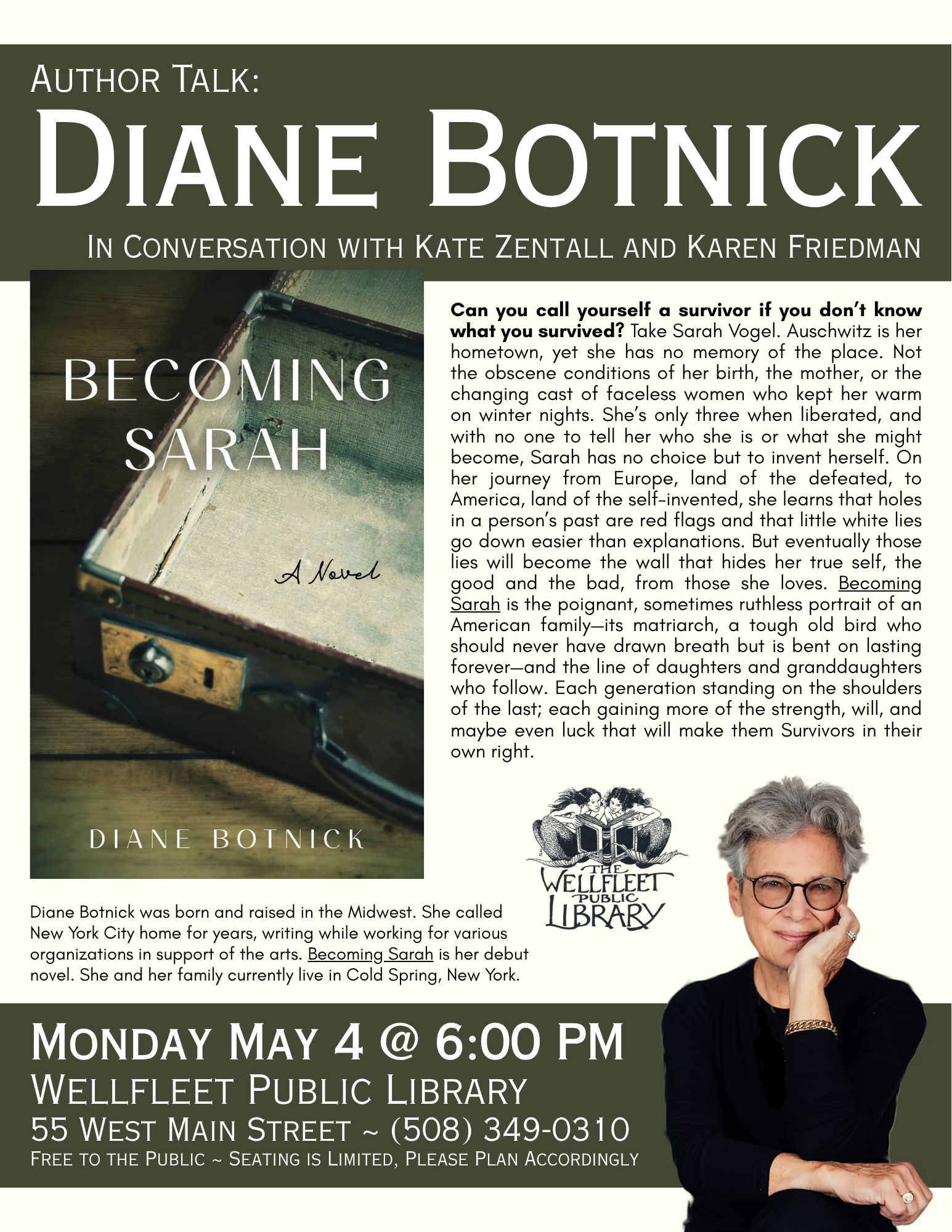 Author Talk: Diane Botnick