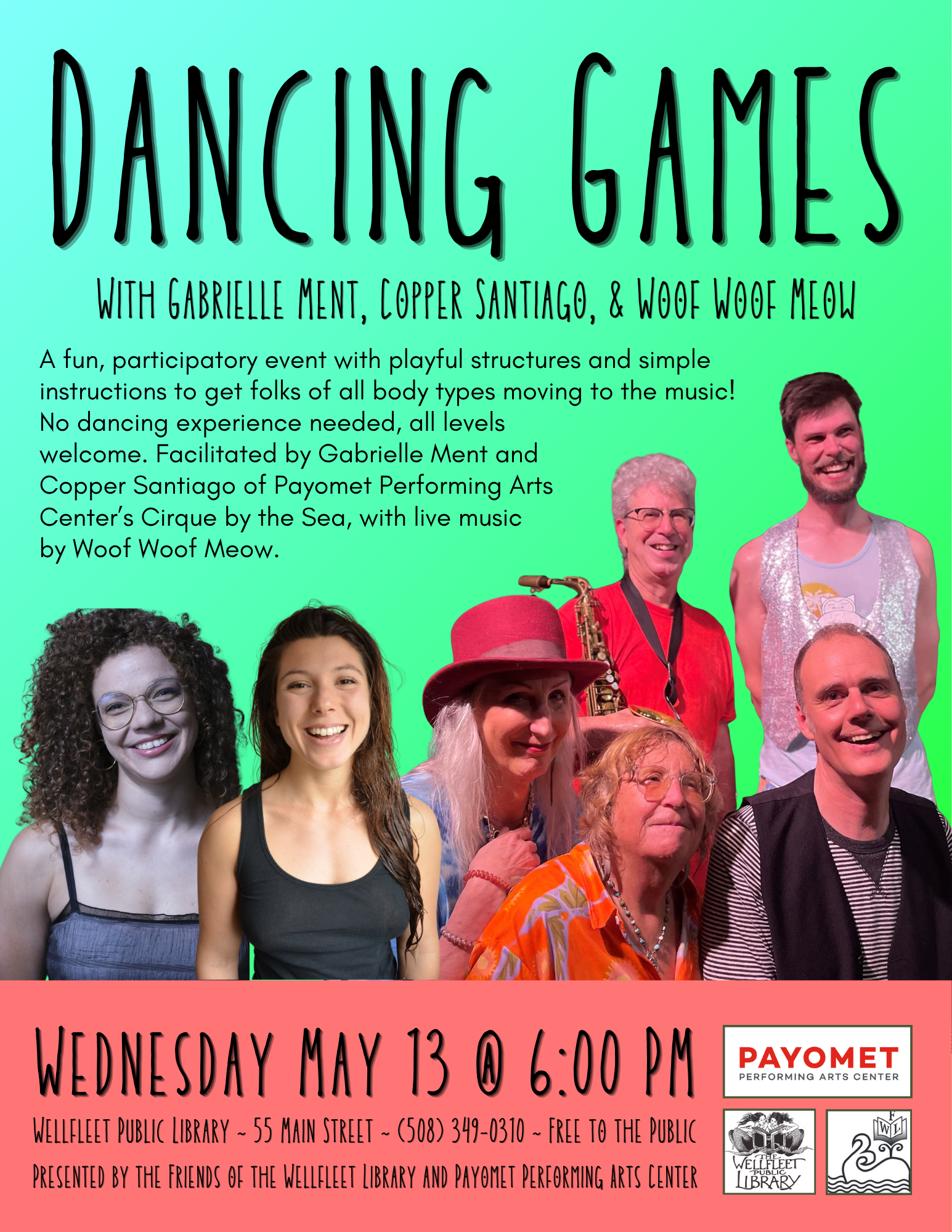 Dancing Games with Gabrielle Ment, Copper Santiago, and Woof Woof Meow