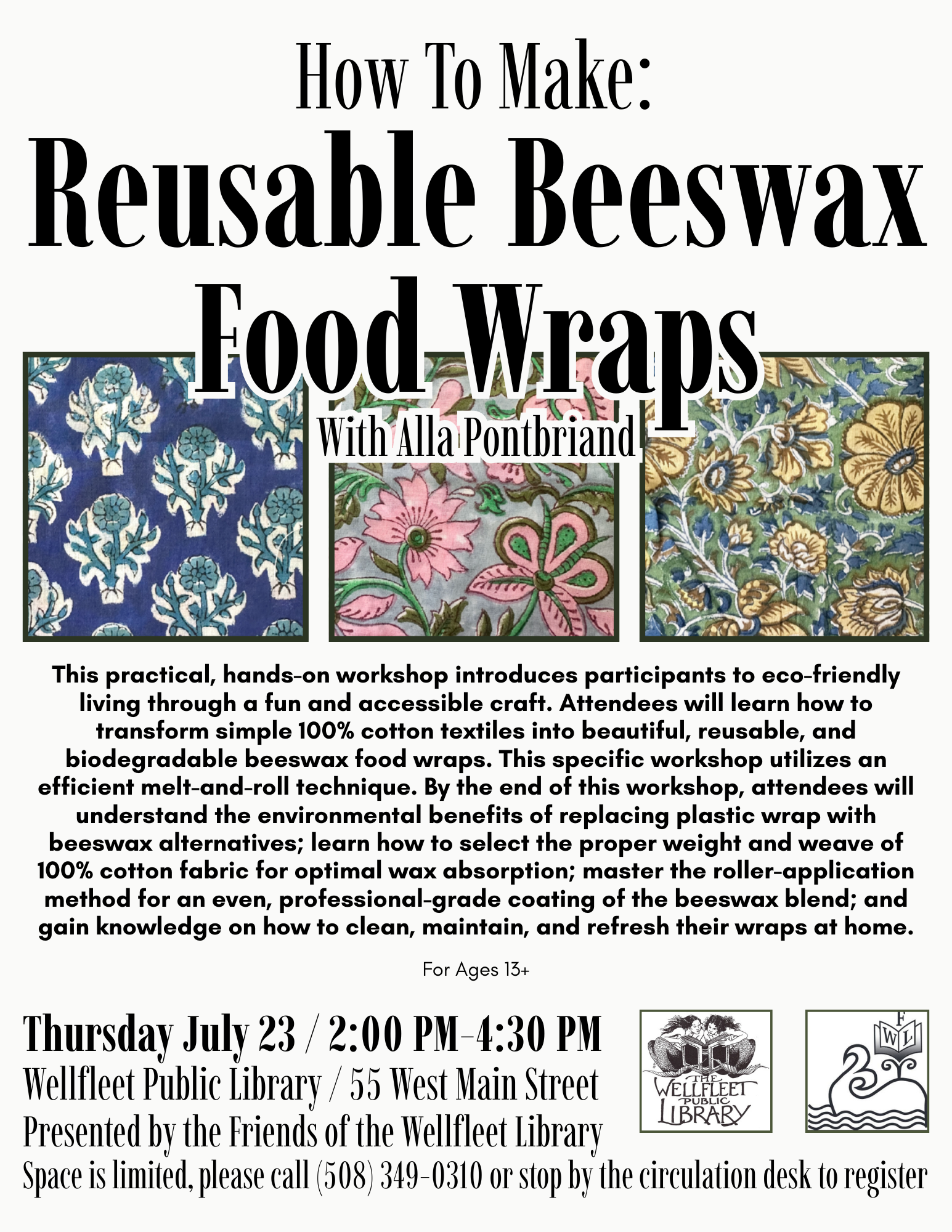 Reusable Beeswax Food Wraps with Alla Pontbriand