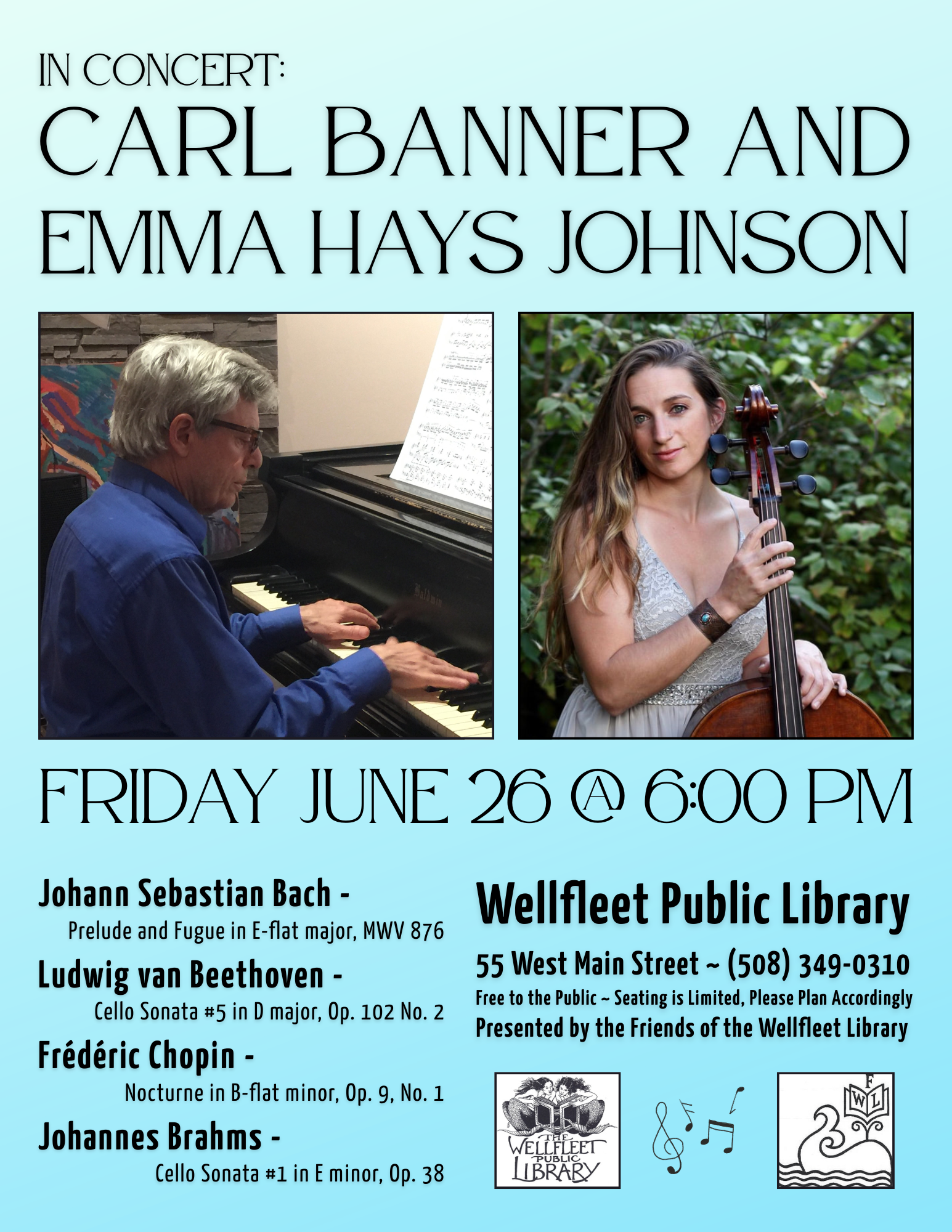 In Concert: Carl Banner and Emma Hays Johnson