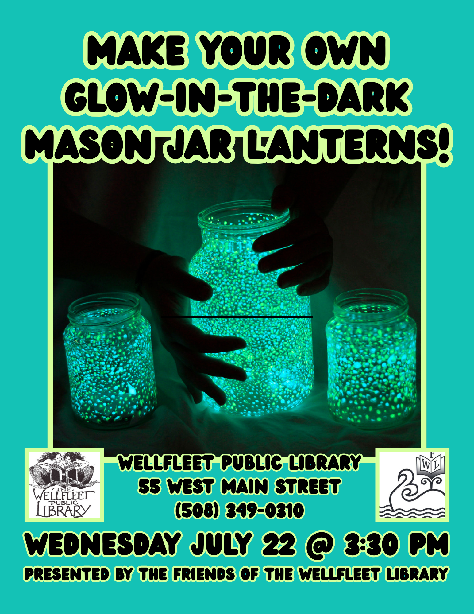 Make Your Own Glow-in-the-Dark Mason Jar Lanterns!