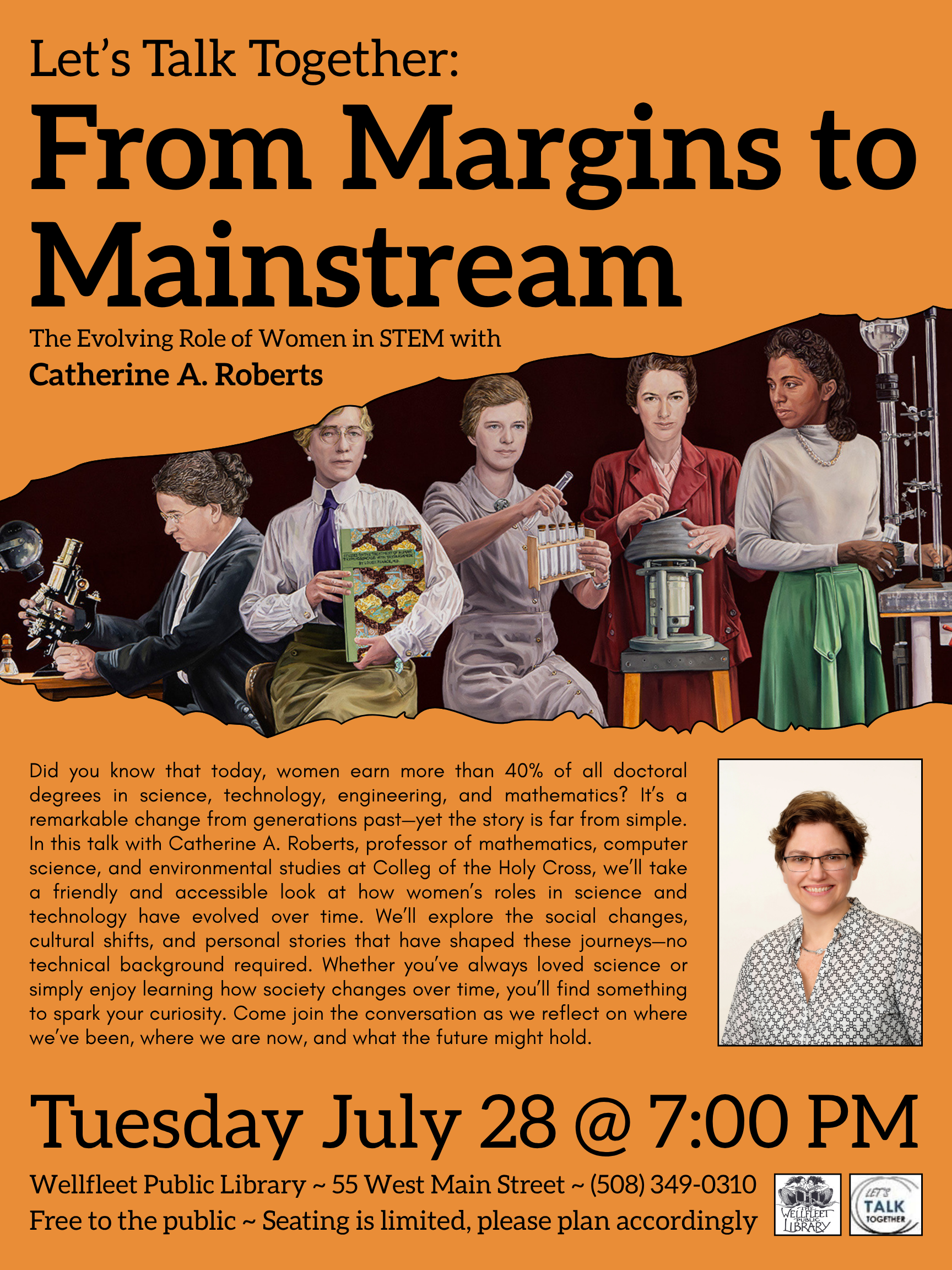 Let's Talk Together: From Margins to Mainstream - The Evolving Role of Women in STEM with Catherine A. Roberts