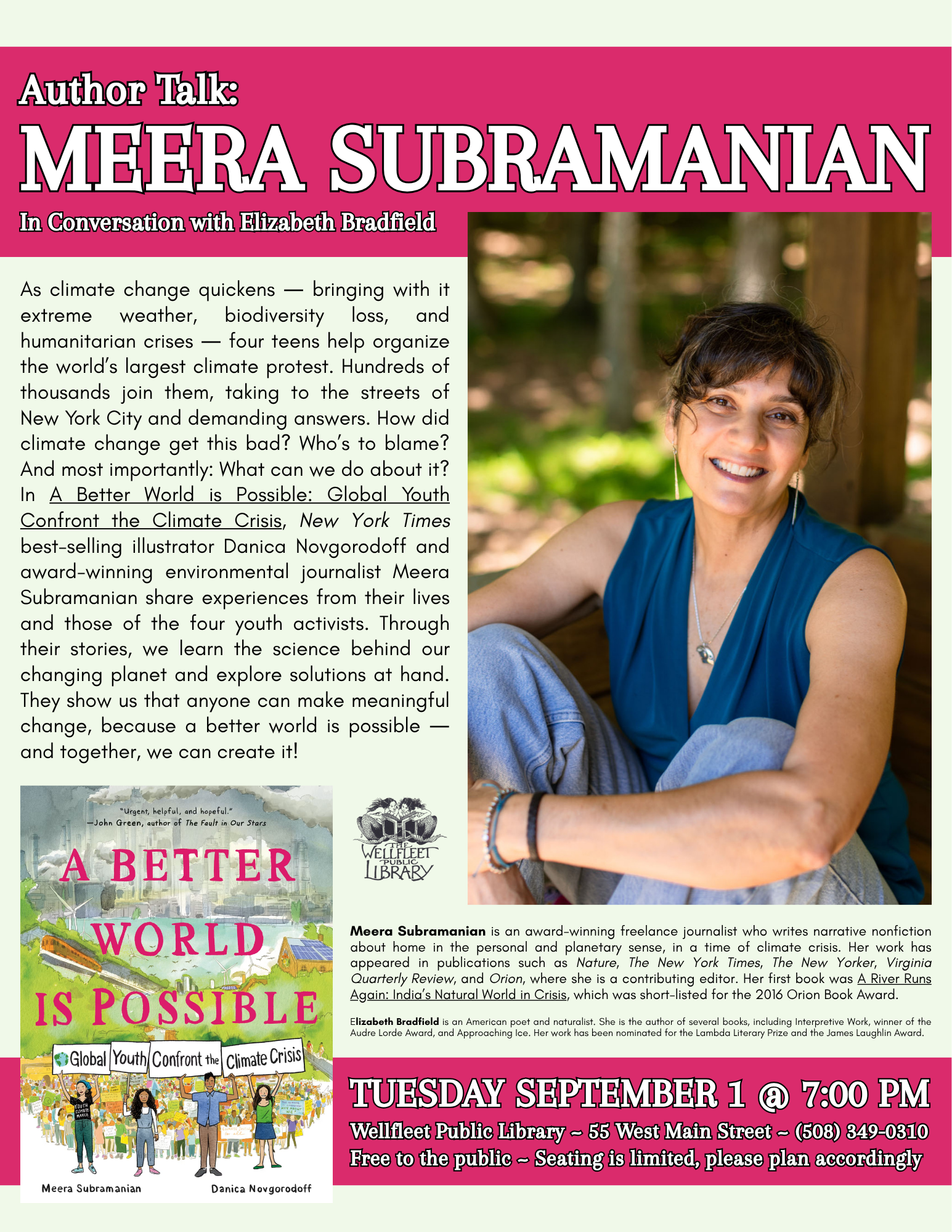 Author Talk: Meera Subramanian