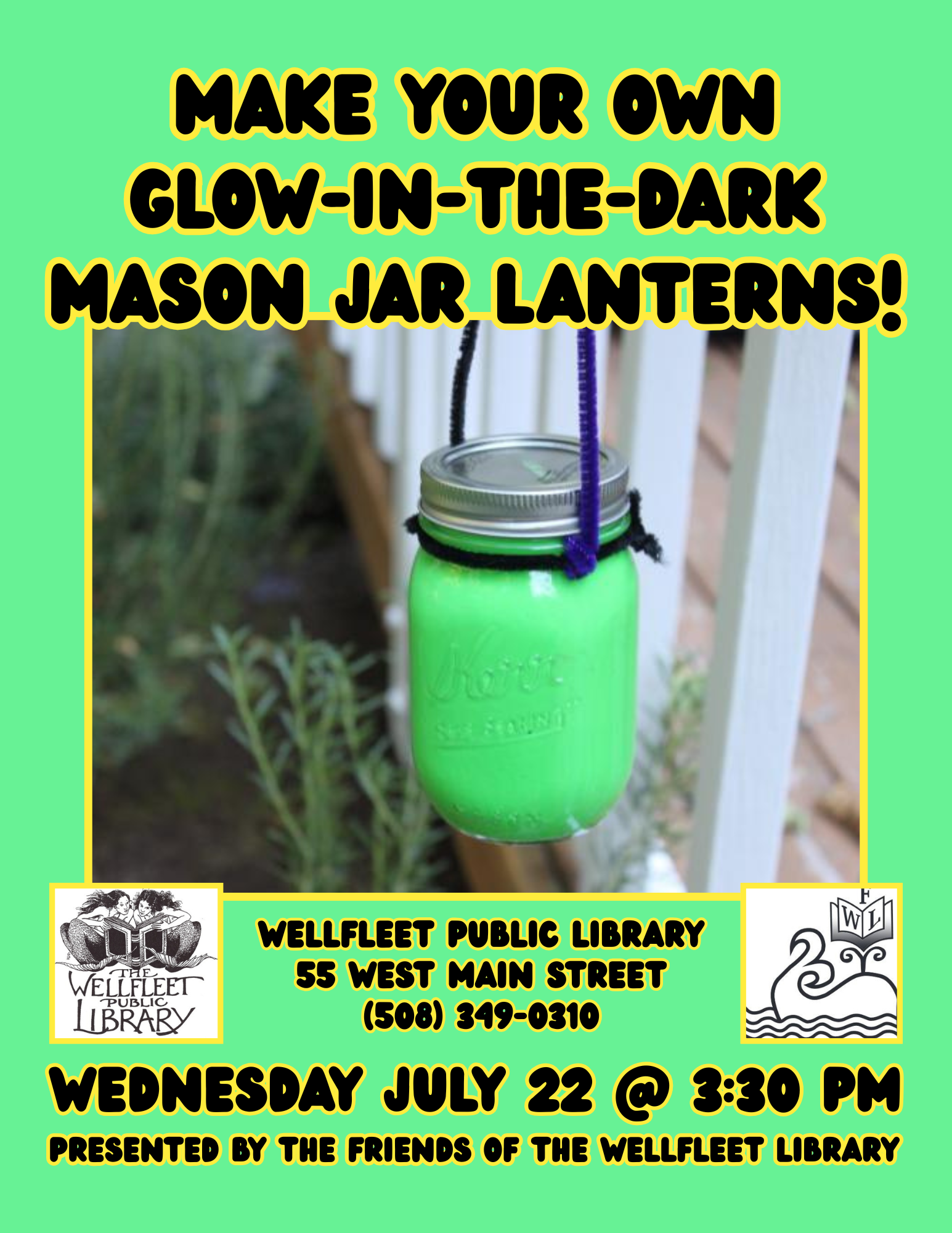 Make Your Own Glow-in-the-Dark Mason Jar Lanterns!