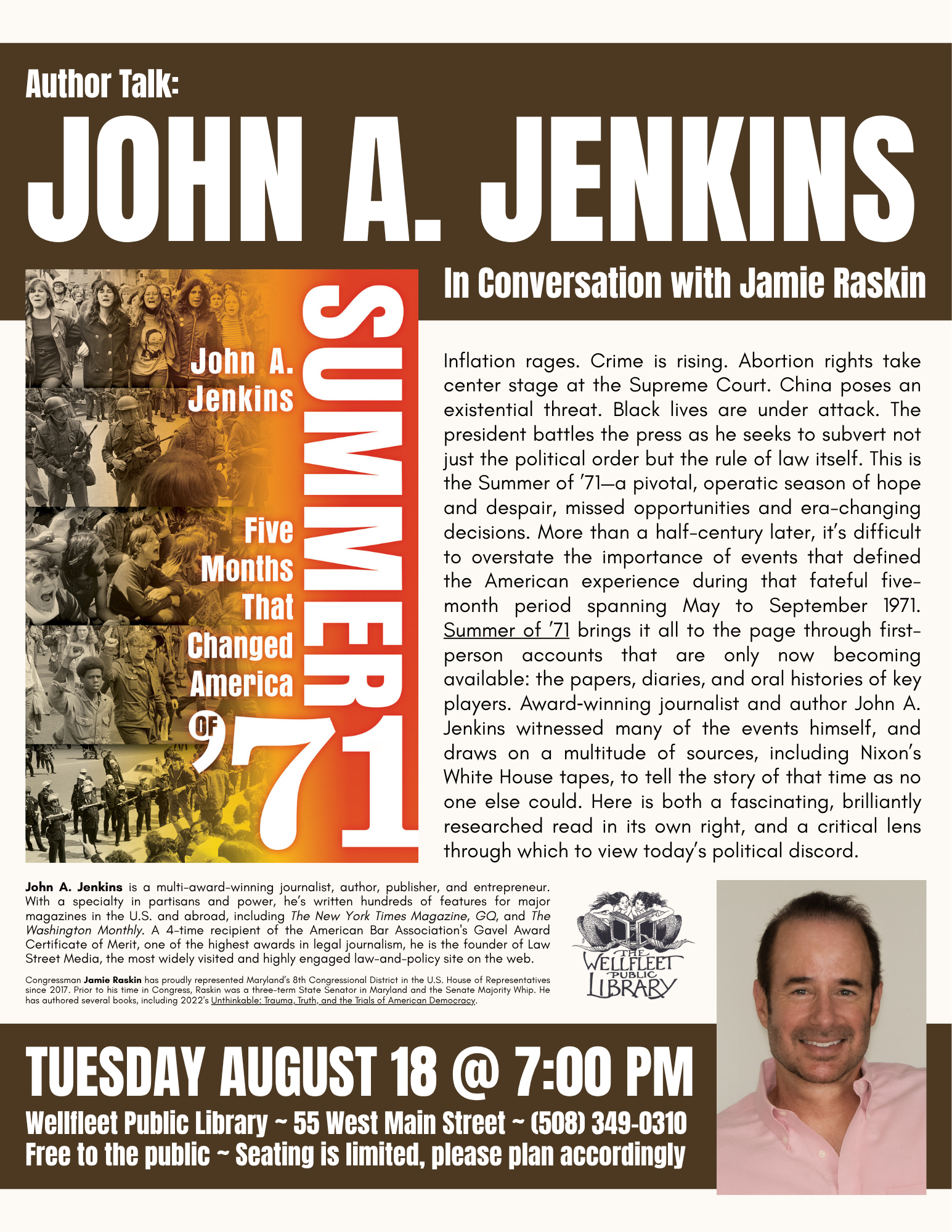 Author Talk: John A. Jenkins