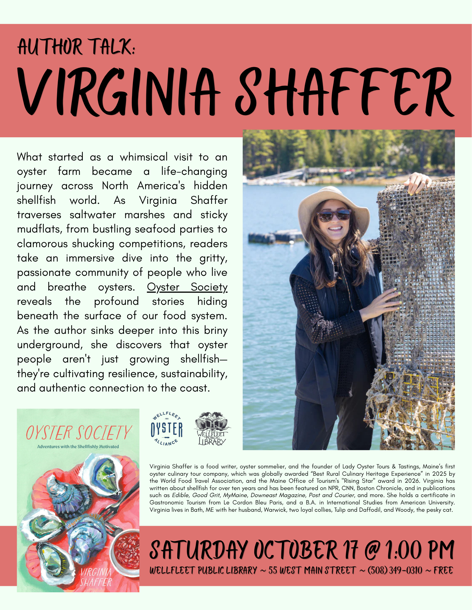 Author Talk: Virginia Shaffer