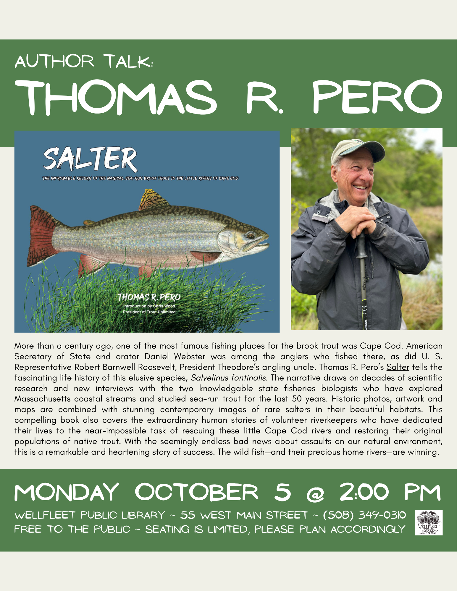 Author Talk: Thomas R. Pero