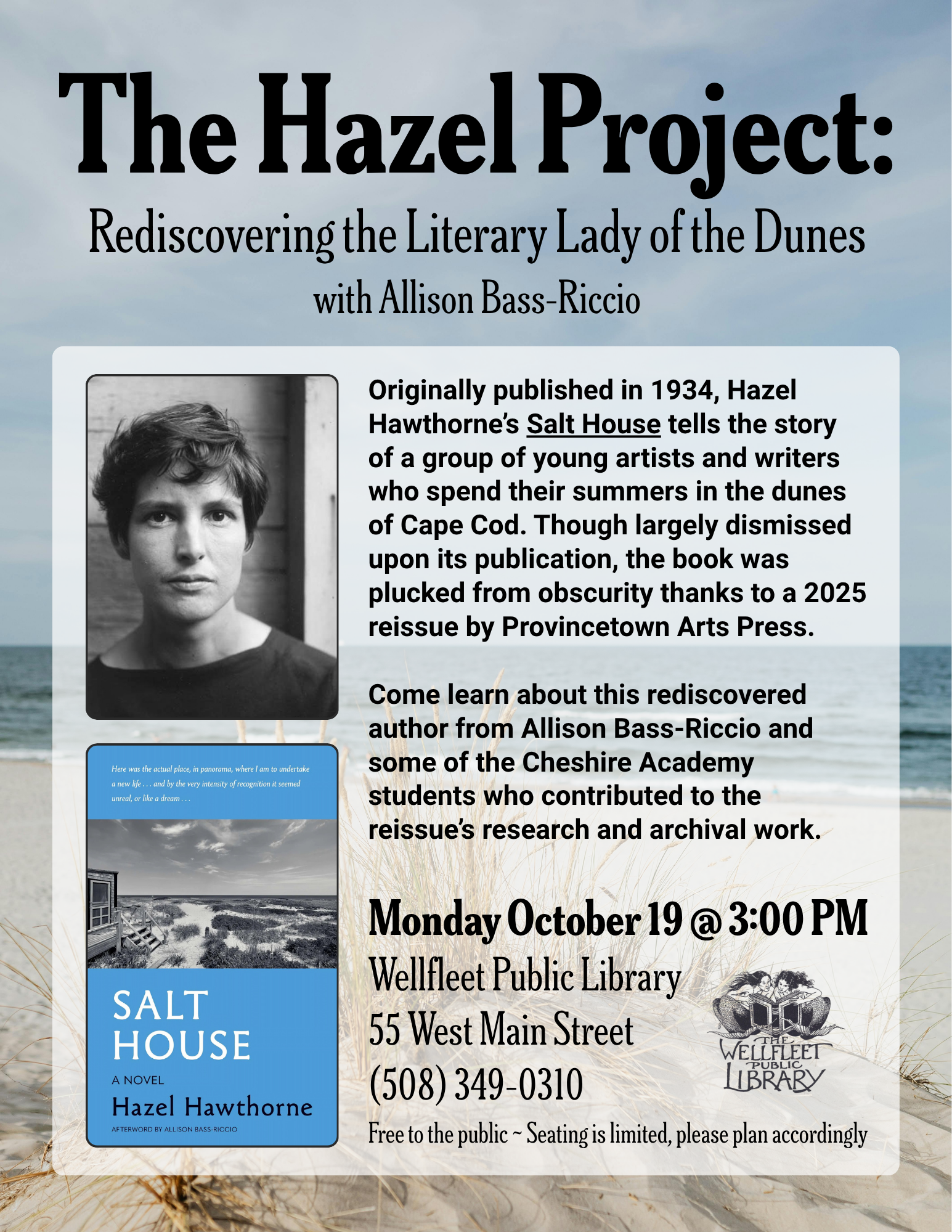 The Hazel Project: Rediscovering the Literary Lady of the Dunes with Allison Bass-Riccio