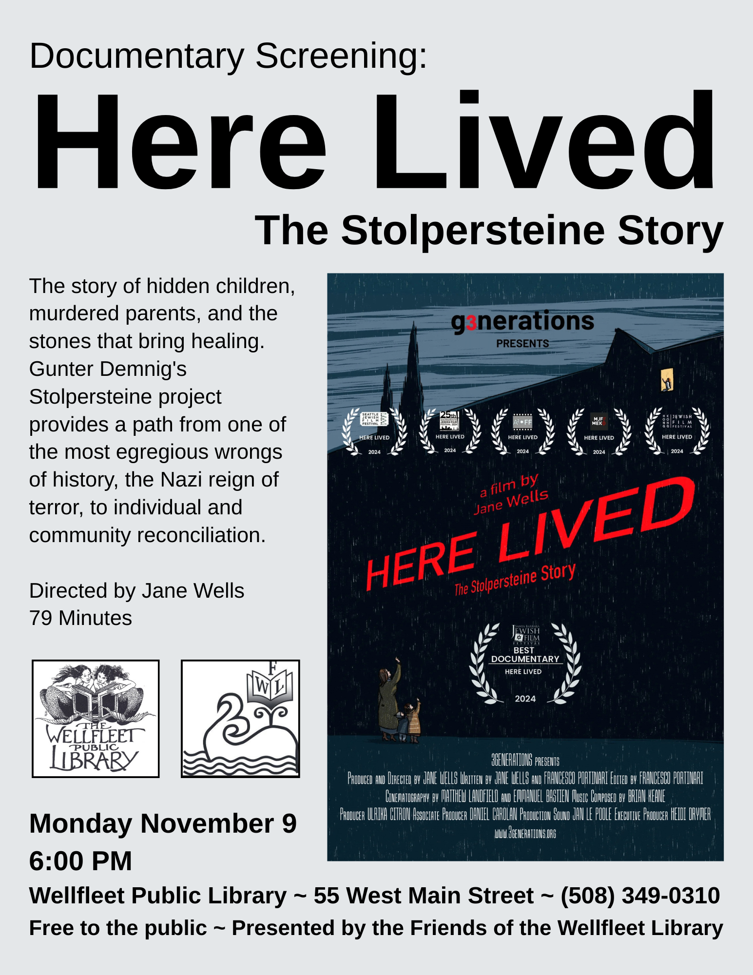 Documentary Screening: "Here Lived"