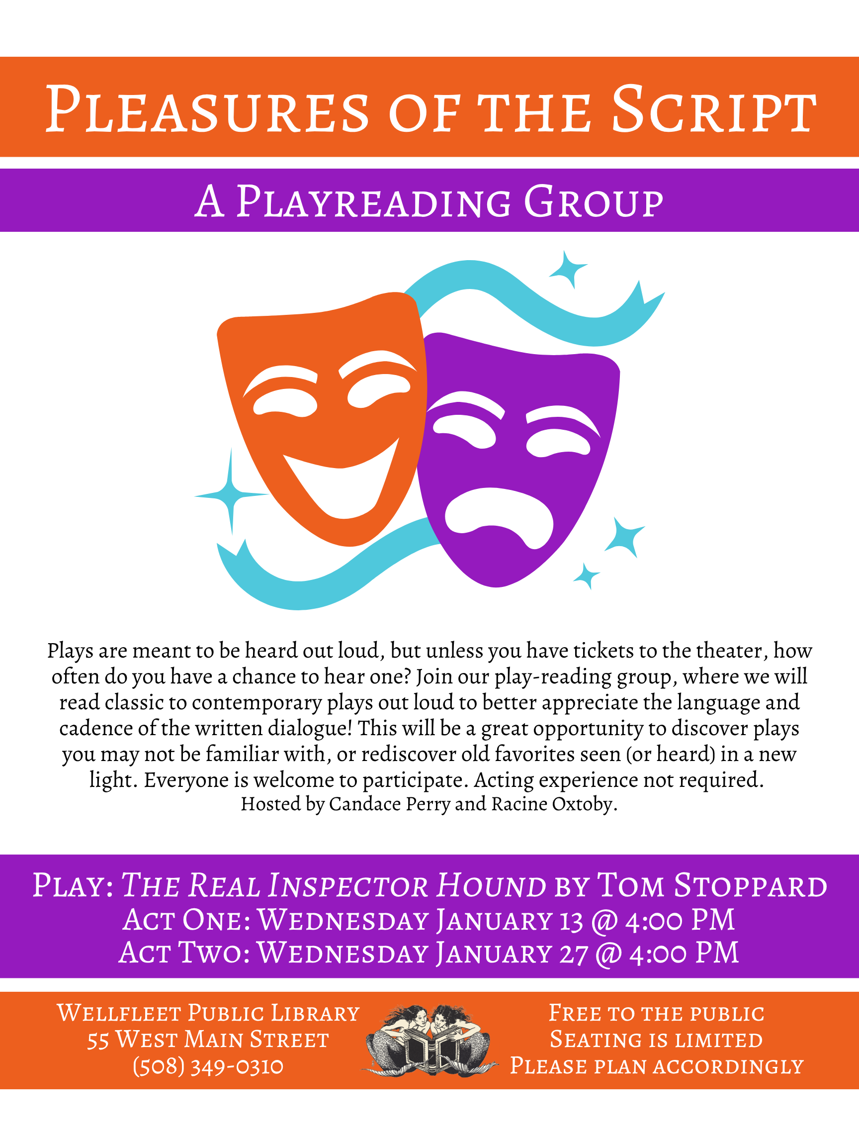 Playreading Group: "The Real Inspector Hound" by Tom Stoppard (Part One)