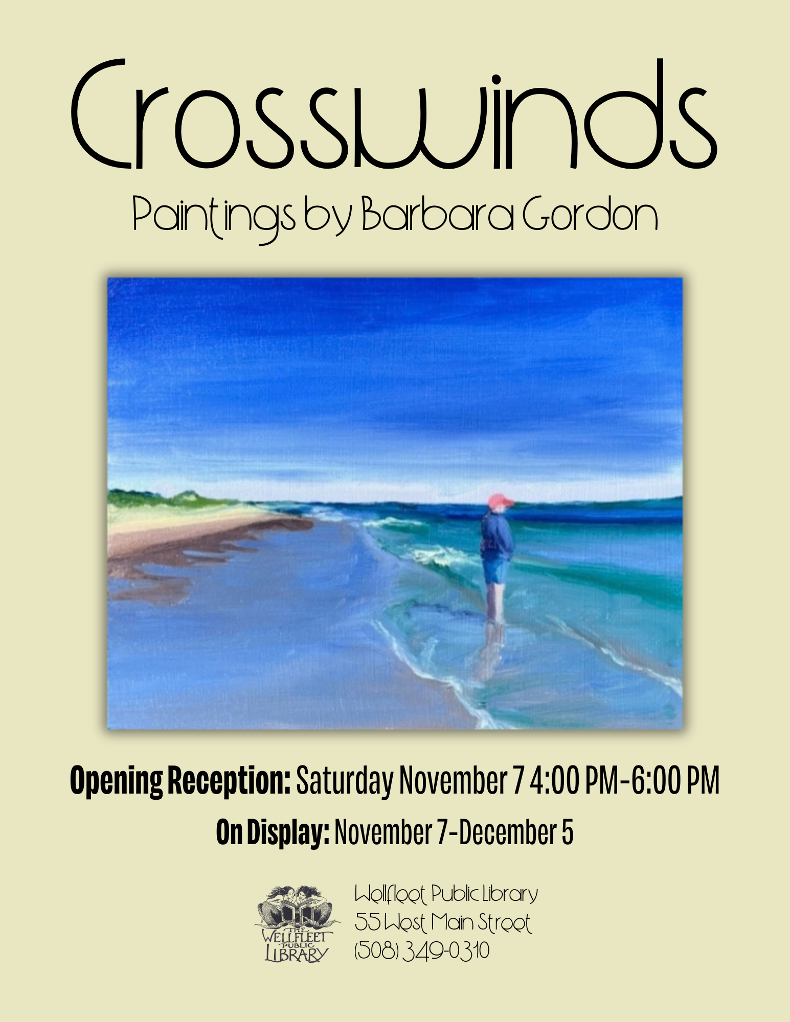 Opening Reception: "Crosswinds" by Barbara Gordon