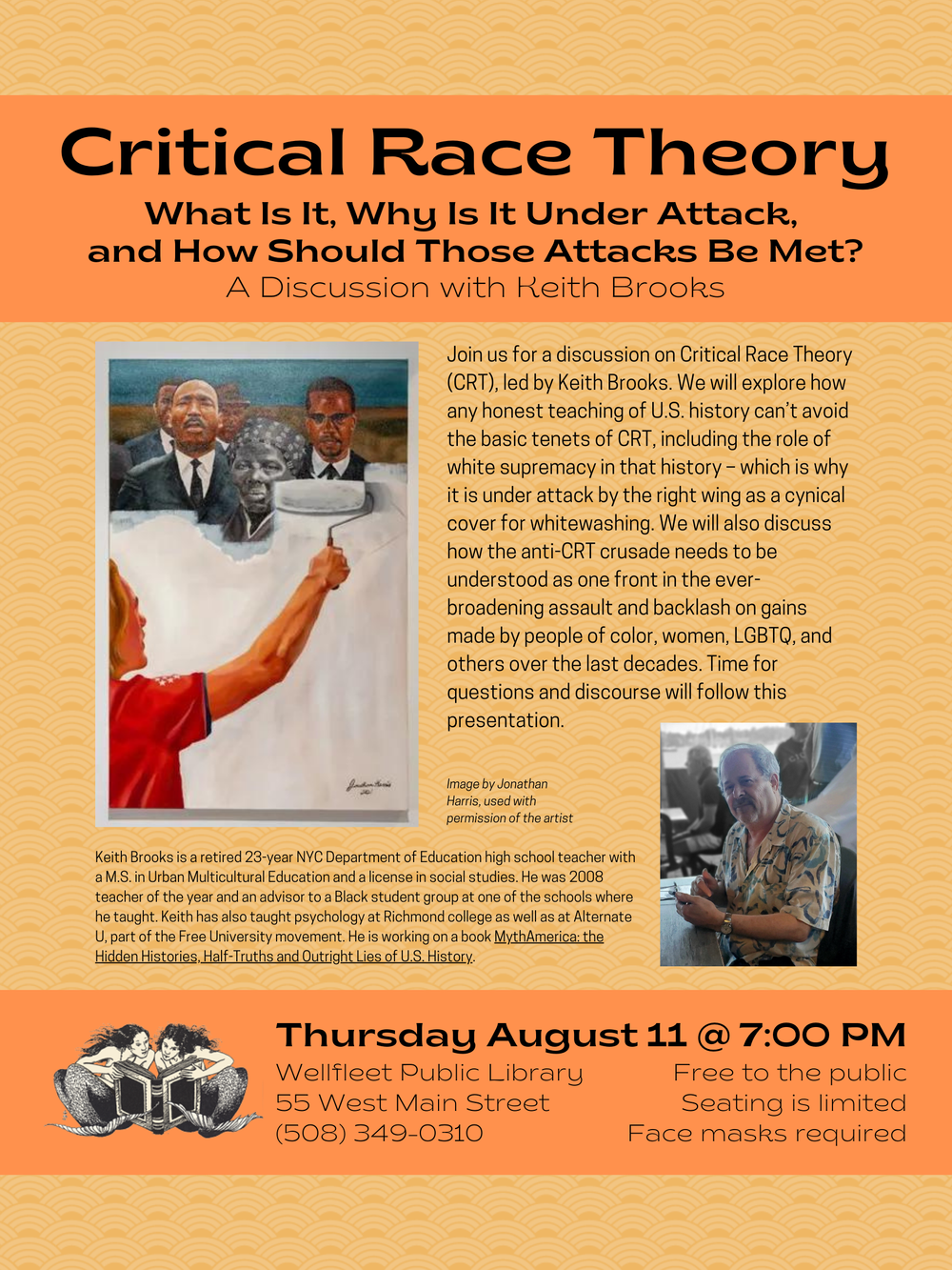 Critical Race Theory Discussion with Keith Brooks — Wellfleet Public ...
