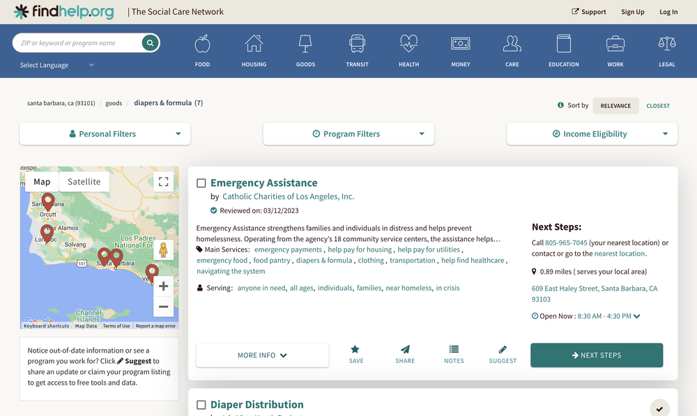 Network of Care and FindHelp — LegacyWorks Group