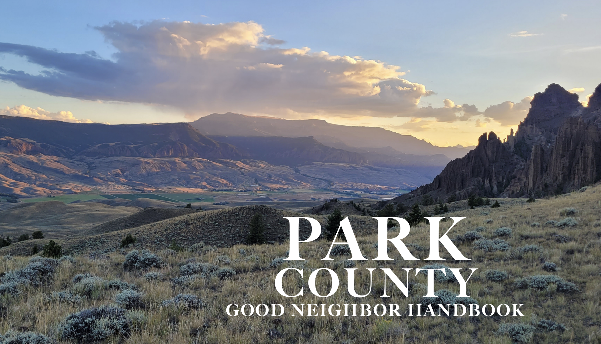 Image of the Park County Good Neighbor Handbook Cover