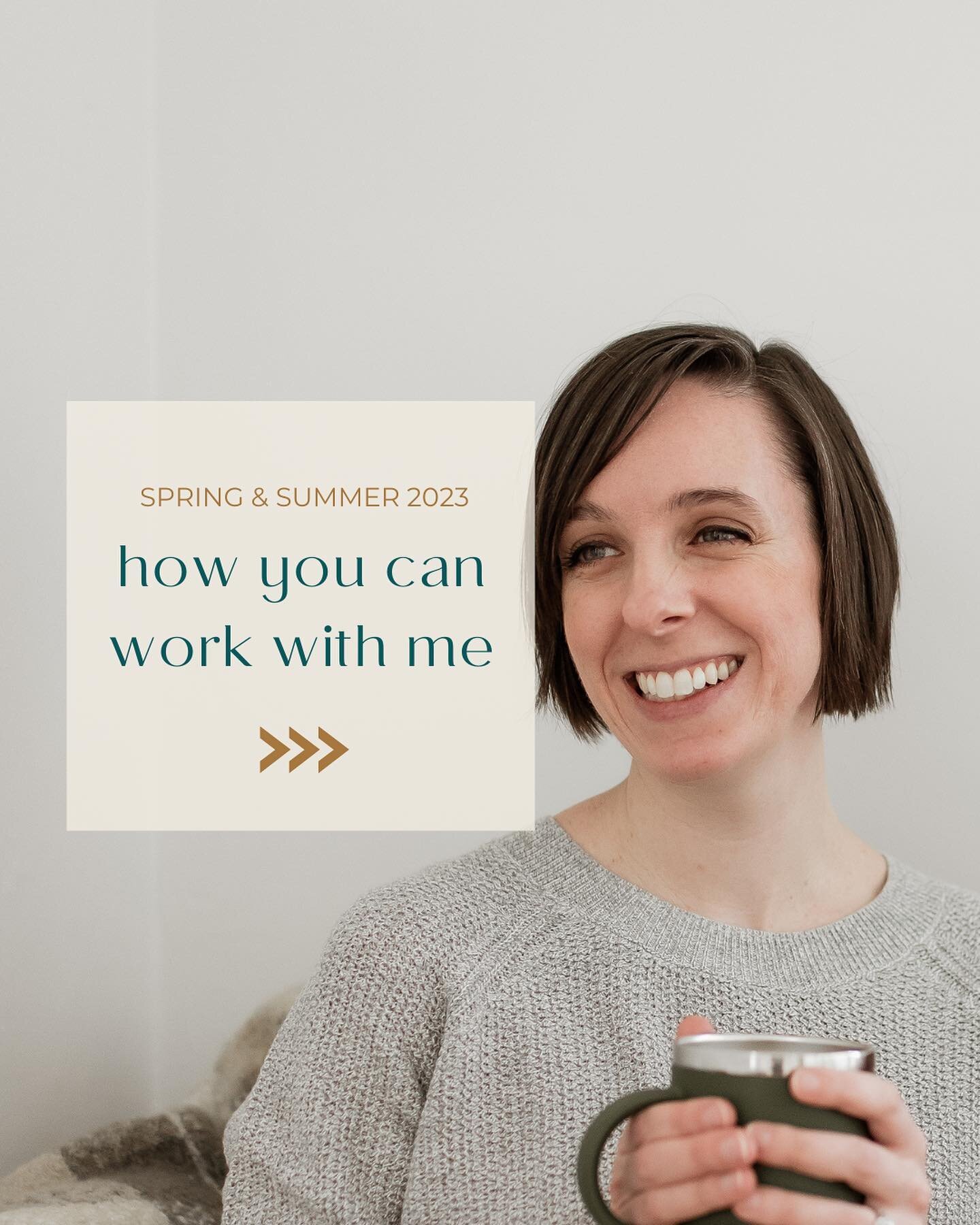 Quick reminder on my offerings as we head into spring and summer!

Send me a DM or click the link in bio to learn more!