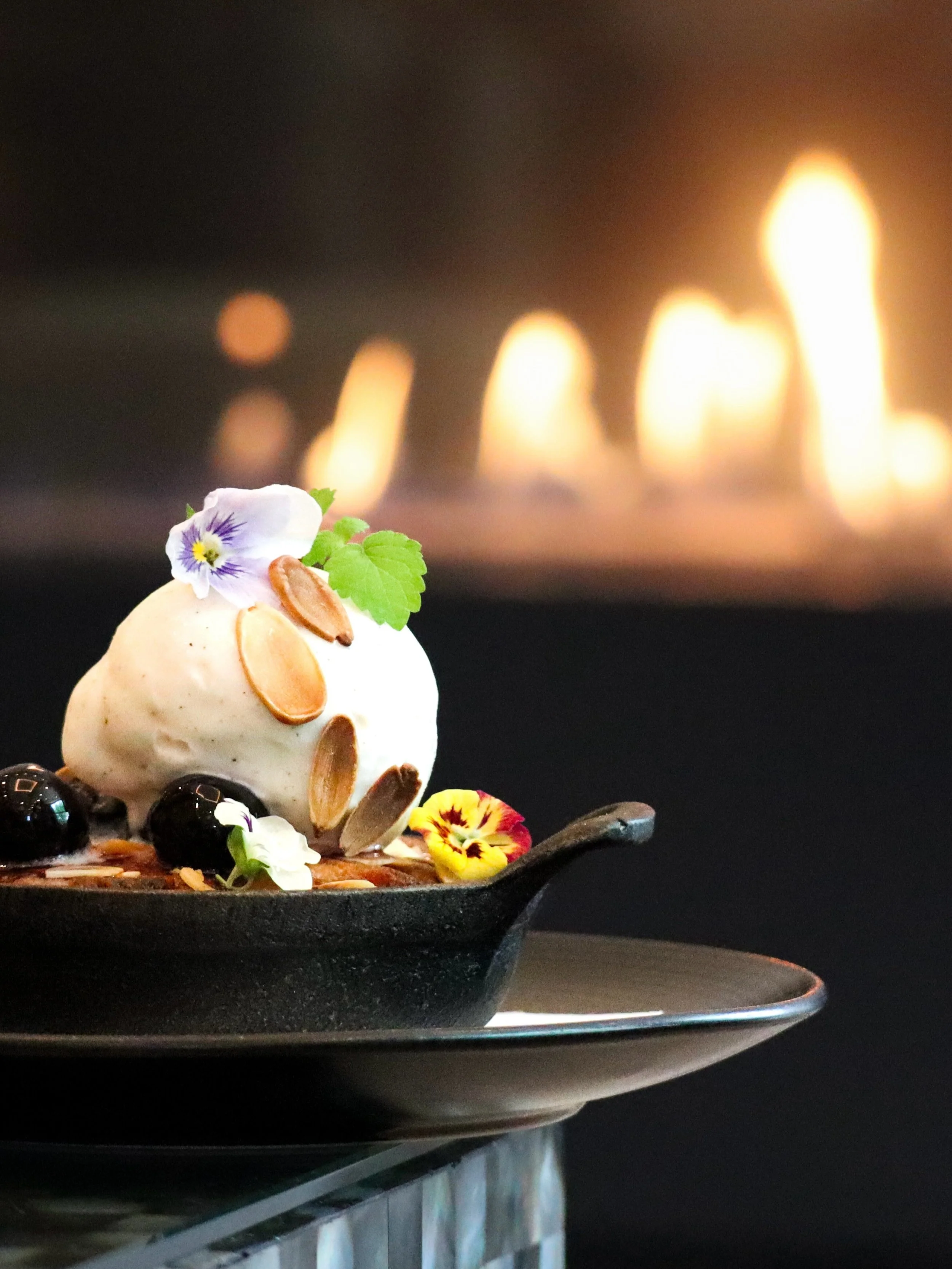 Cast Iron Master Class // August 28, 12 pm to 2 pm
 
Celebrate our Sixth Iron Anniversary from inside the Yolan kitchen, where an afternoon of cast-iron cooking and lunch concludes with Ciliegie e Amaretto. Warm cherries and almond meet vanilla gelat