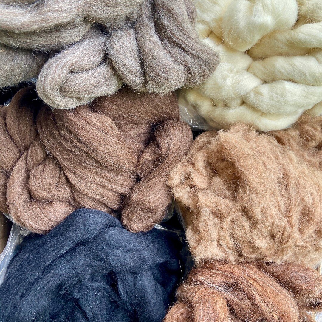 Oh, happy day. I got a wool shipment today. Lovely! What would we do without the post office and UPS? Thank heavens those things continued on during the pandemic! Thank you delivery people! #yarndyeing #handspinning #handspinnersofinstagram #handspun