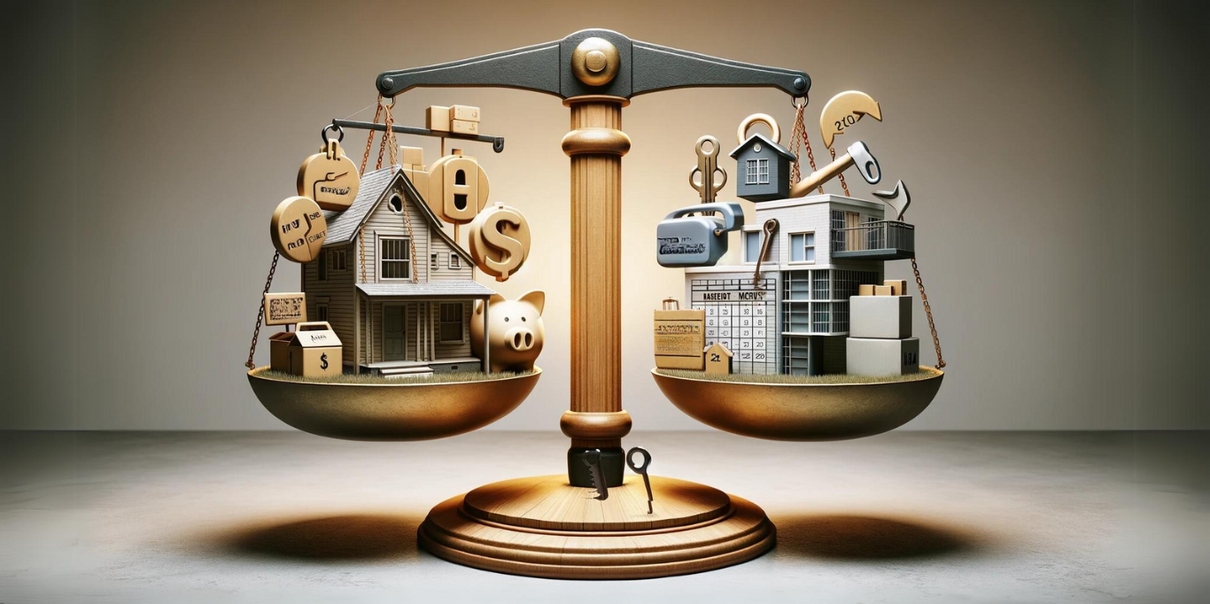 Weighing the Pros and Cons: Home Ownership vs. Renting in Today's Real Estate Landscape
