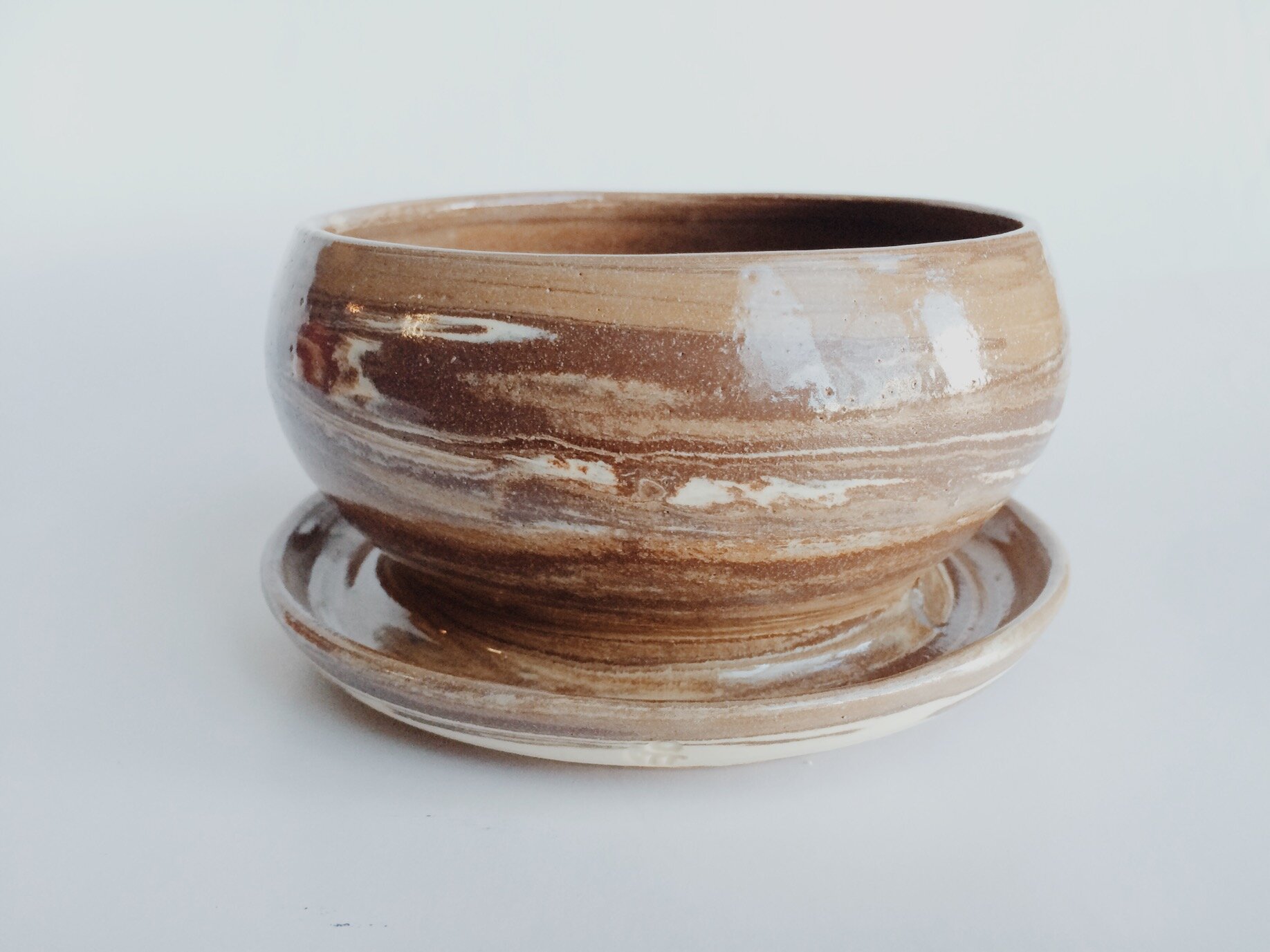 swirl planter