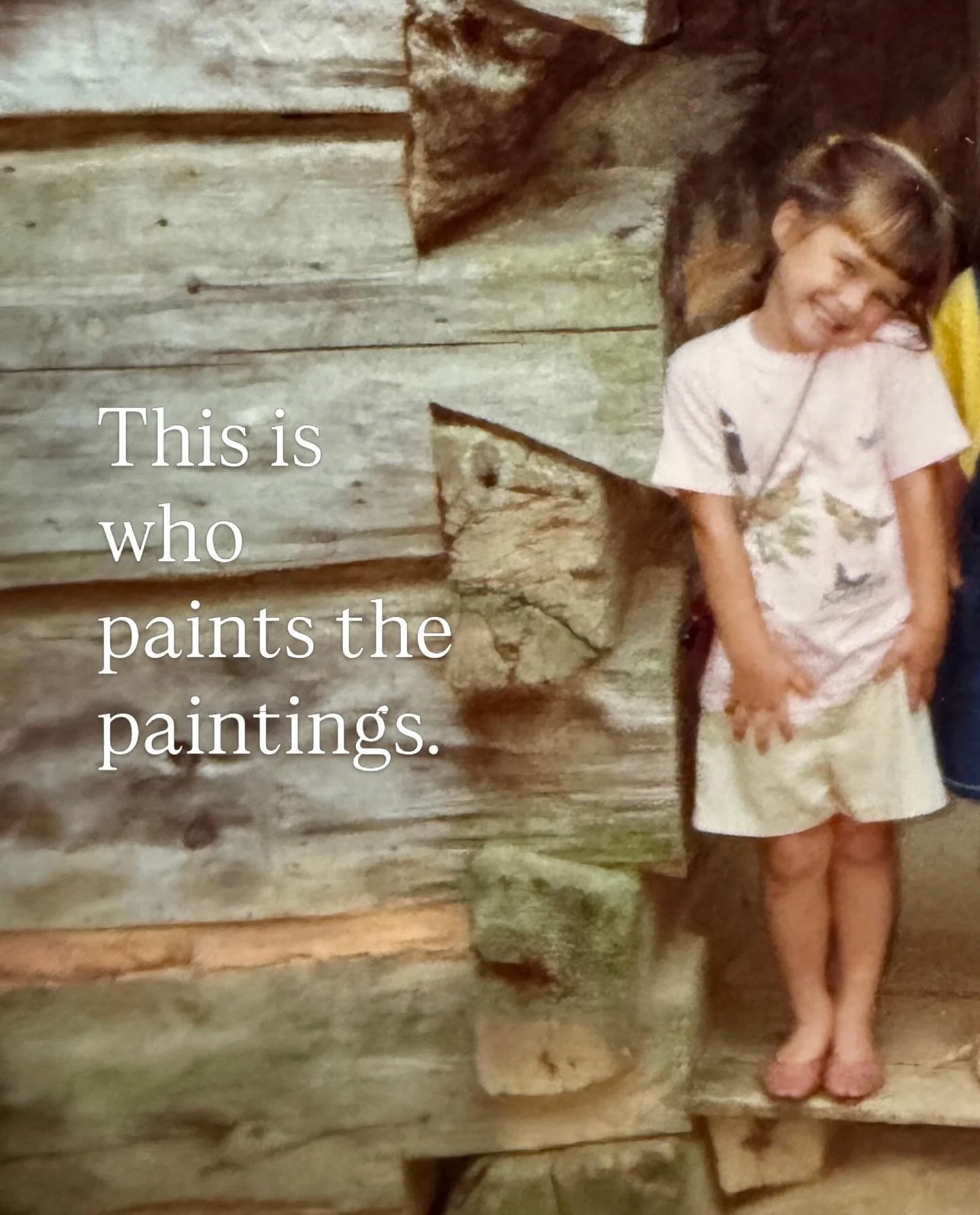 My twist on the trend&mdash; because this little girl in jellies would be so proud. I always wanted to be an artist, even if life took me in other directions first. People ask all the time how I balance it all&mdash; and the honest answer is&hellip;I