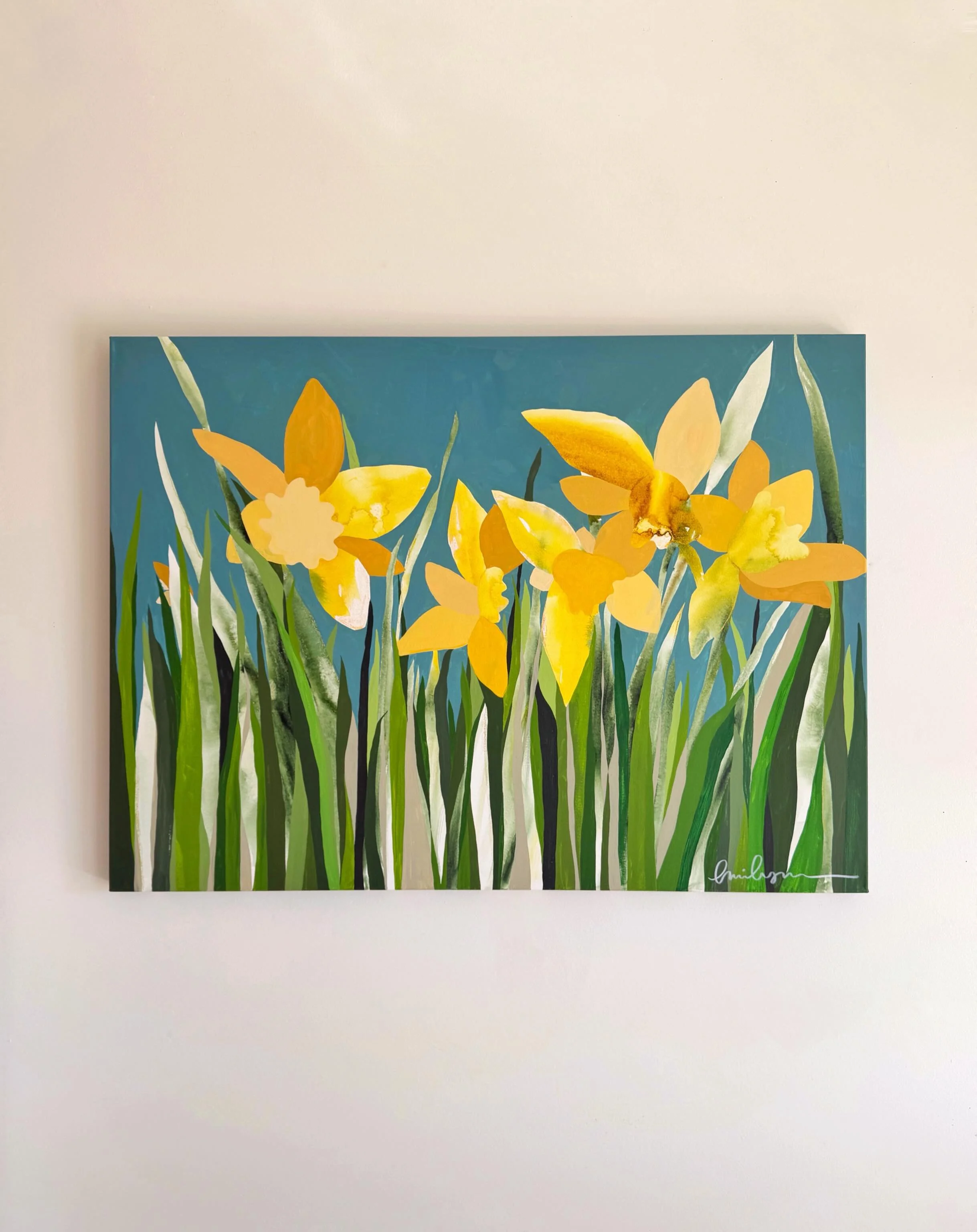 This one is the STAR of the show this weekend at @magiccityartconnection &mdash; and still available! Come by, booth #111 to see it in person, 10-5 SUNDAY.